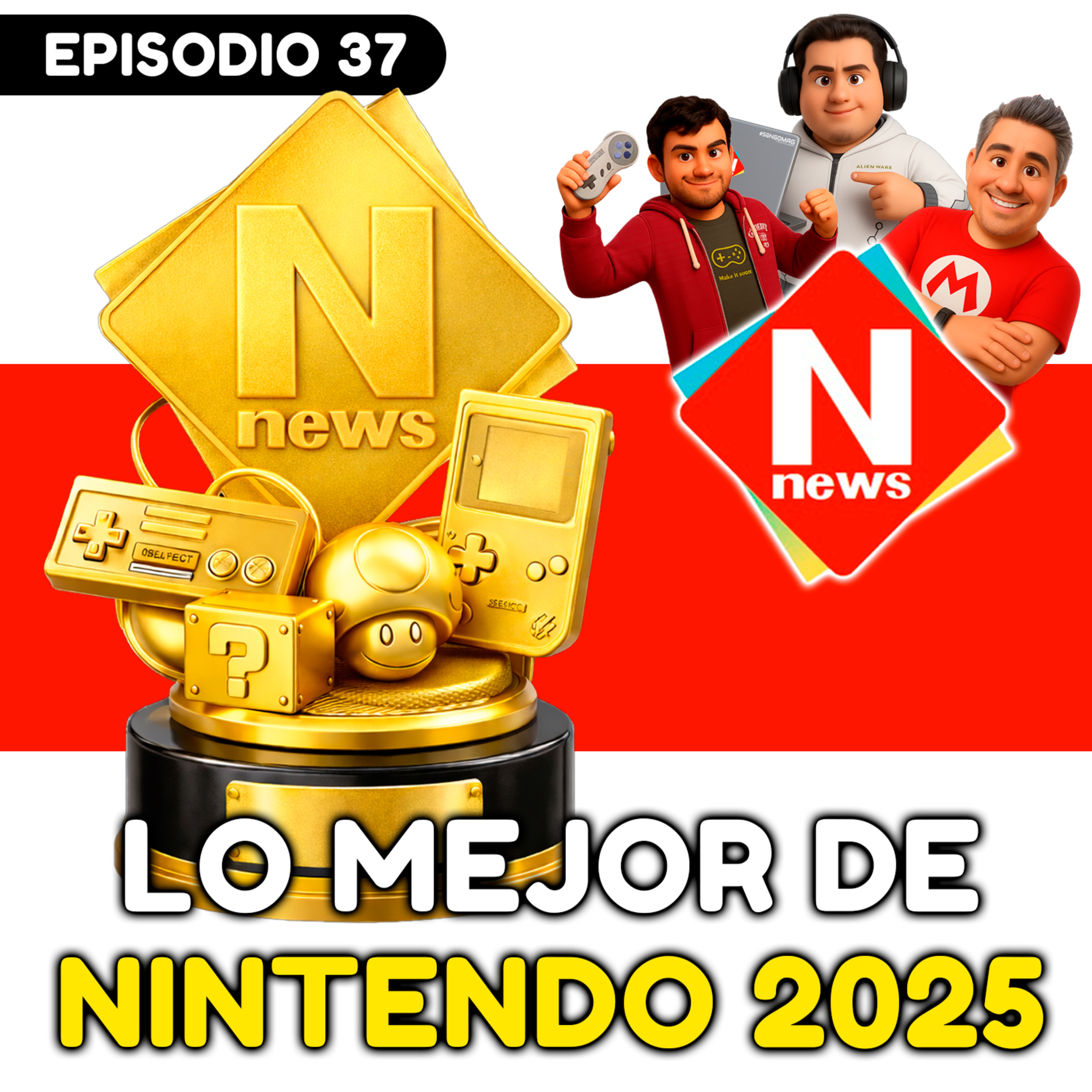 🏆 Premios N-News 2025: Lo MEJOR de Nintendo este año | N-News #37 🎮