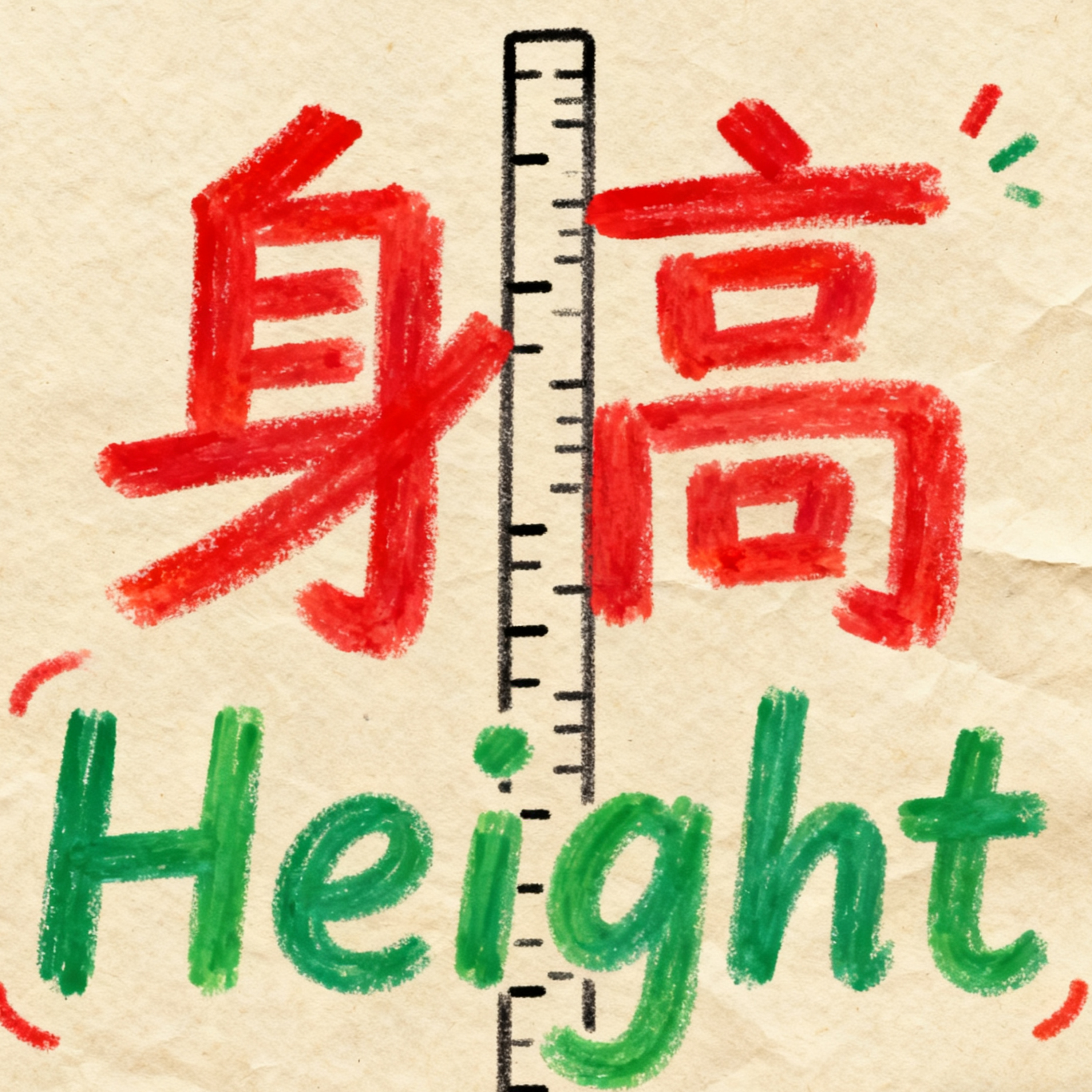Height 身高 | Learn Chinese with Yoyo Mo