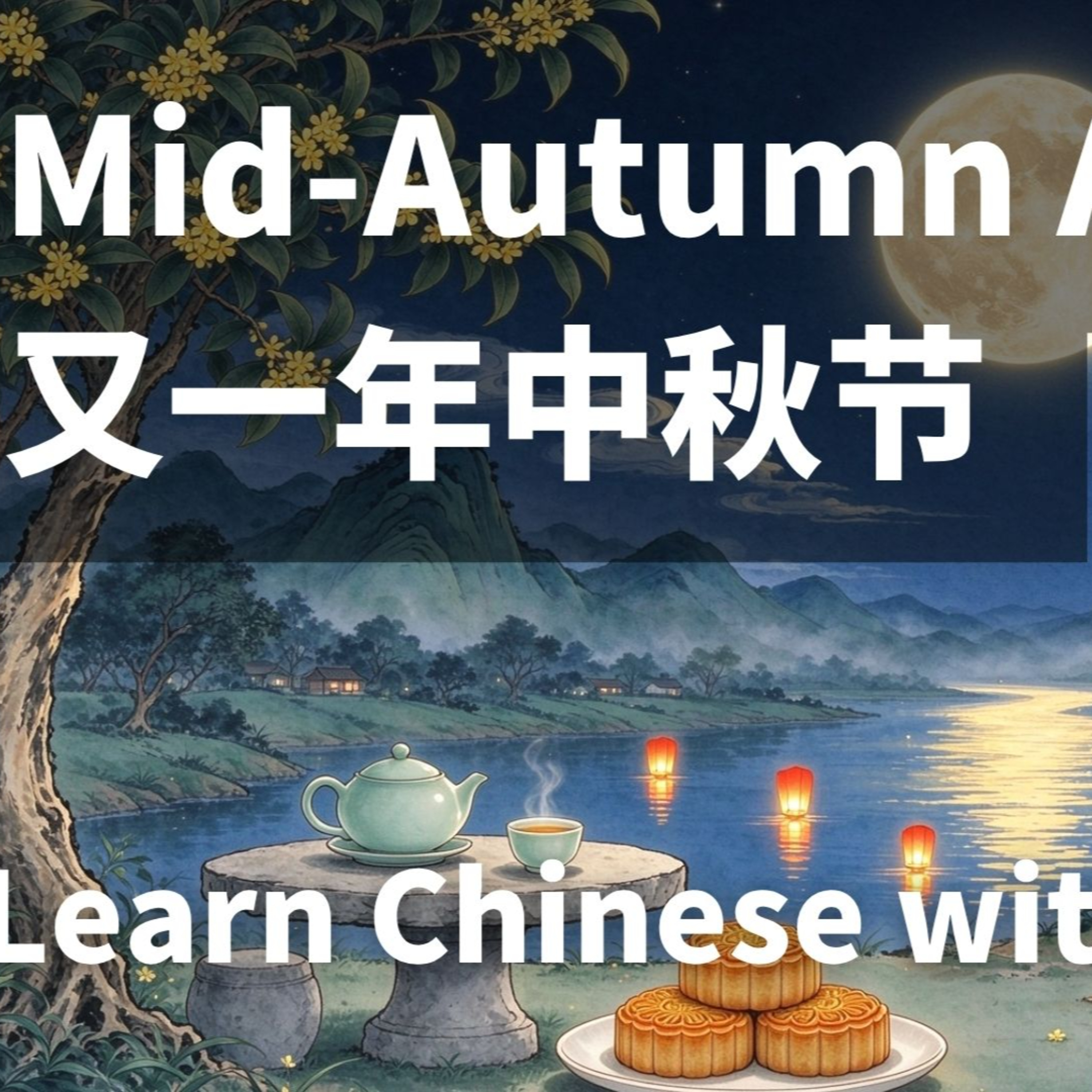 Mid-Autumn Again 又一年中秋节 | Learn Chinese with Yoyo Mo episode artwork