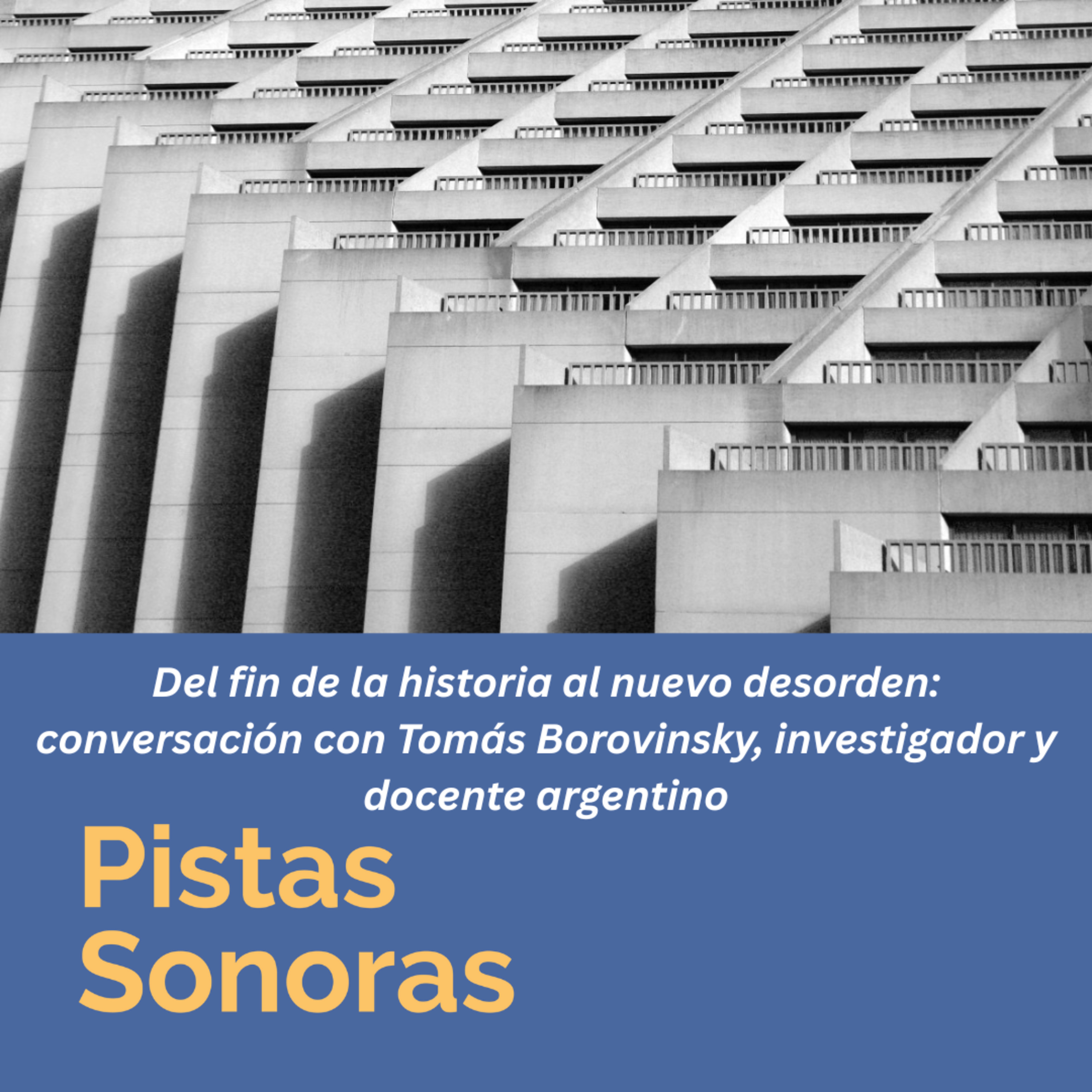 Del fin de la historia al nuevo desorden: conversación con Tomás Borovinsky, investigador y docente argentino