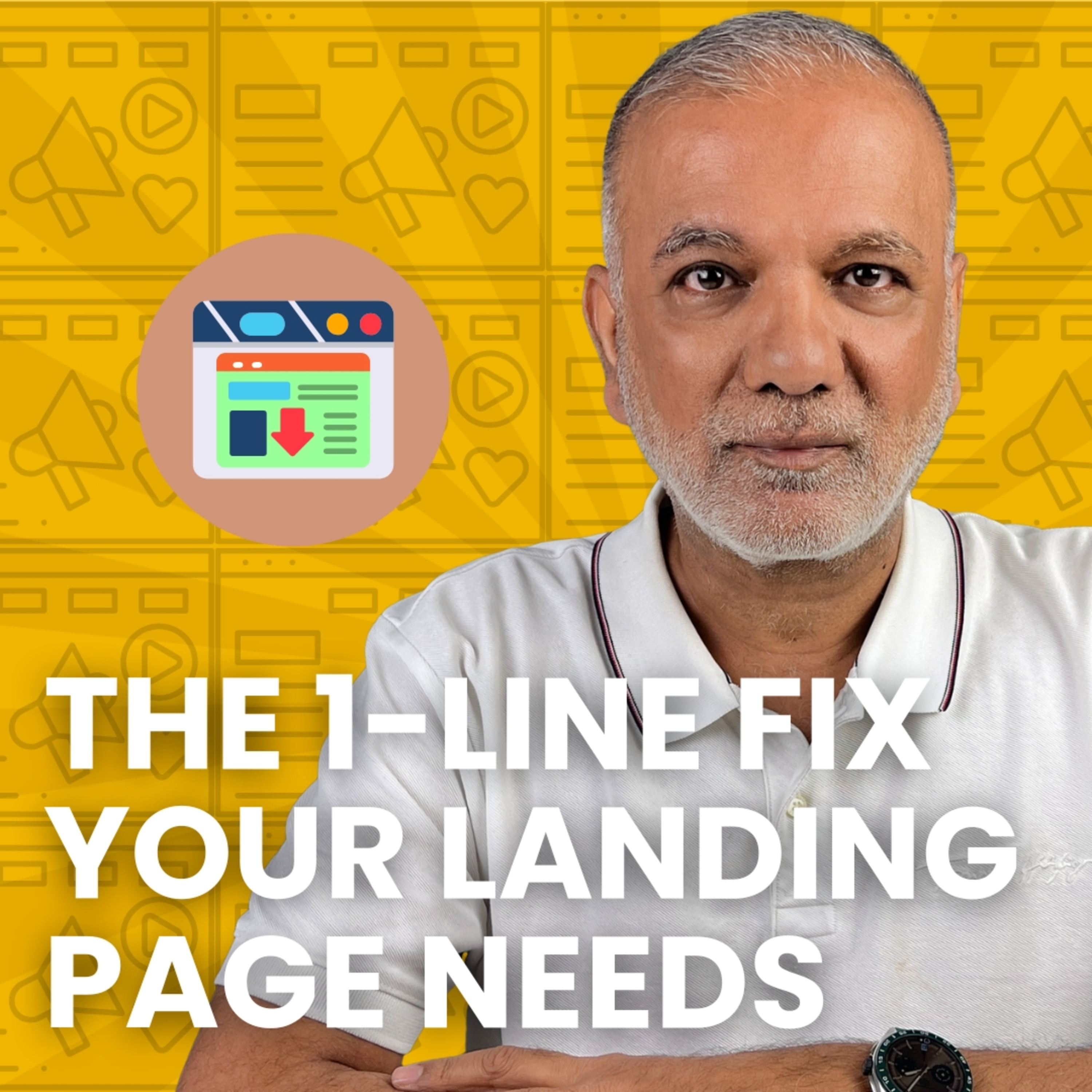 The One Sentence Fix: That Skyrockets Your Landing Page Conversions: Stop Losing 97% of Visitors episode artwork