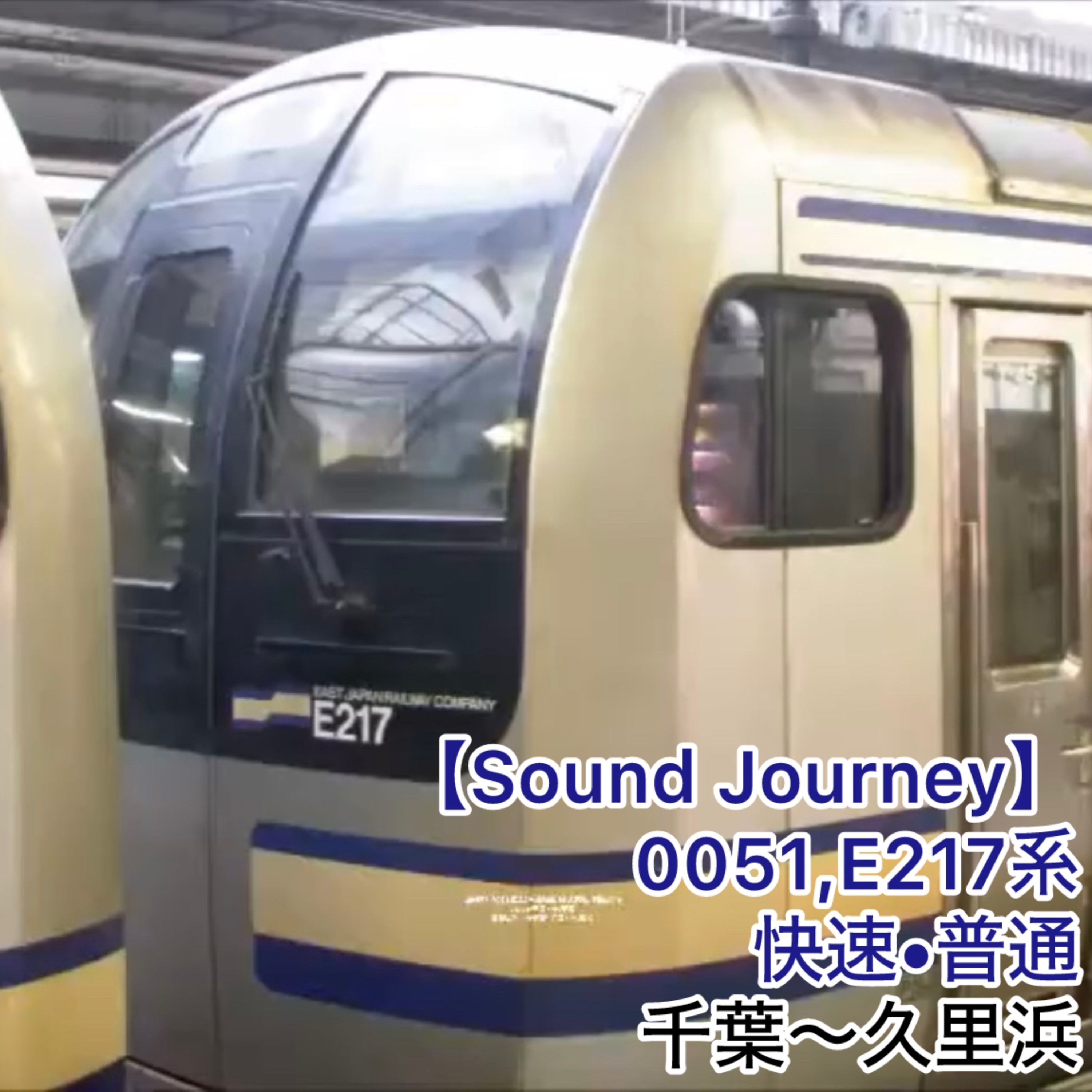 第91回【走行音】0051,E217系更新前 総武快速・横須賀線 快速・普通 01/01:千葉~久里浜 episode artwork