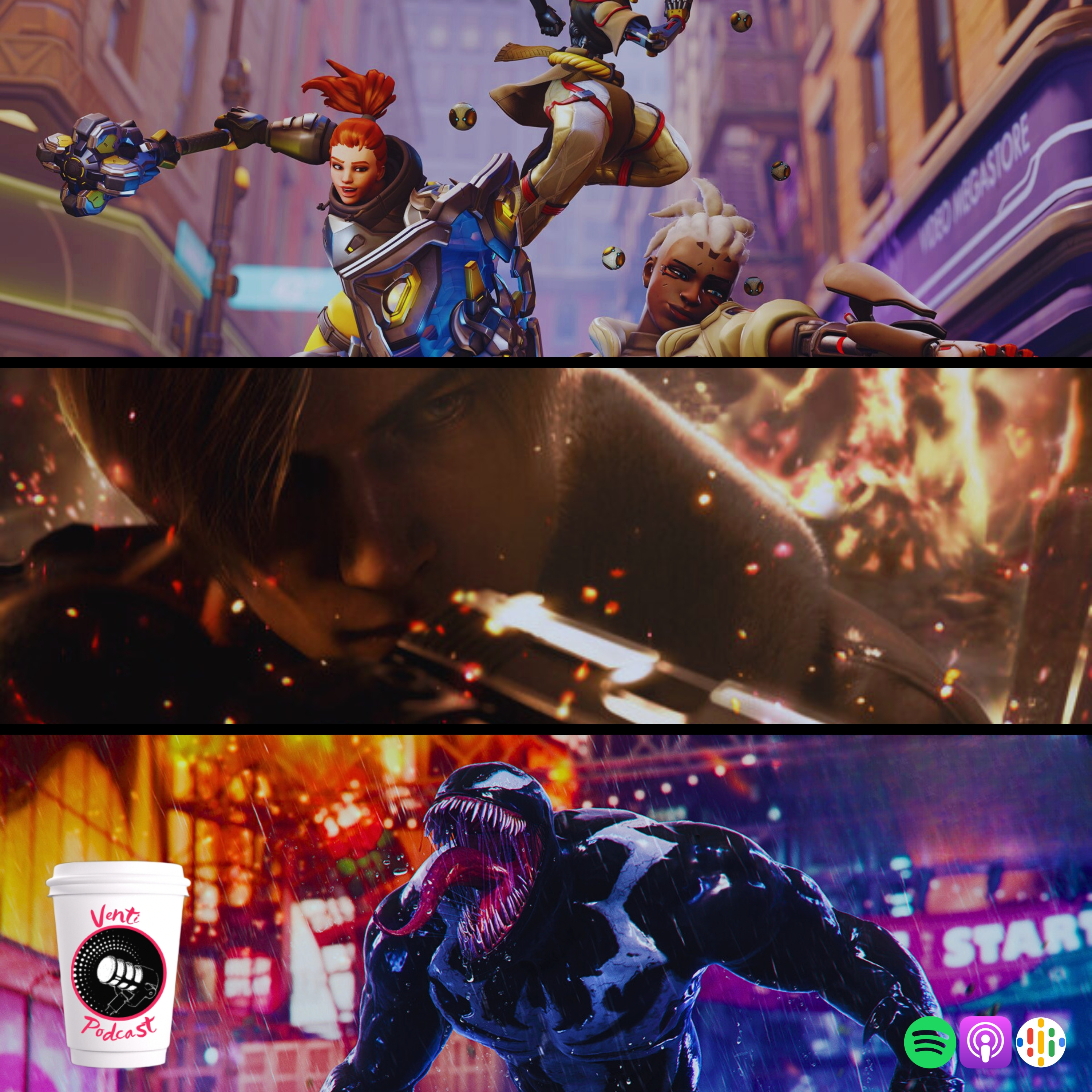 Venti Podcast #268: Overwatch y un cambio necesario, cómo será el Venom de Spider-Man 2 y los últimos rumores con la sección Humito Ueda episode artwork