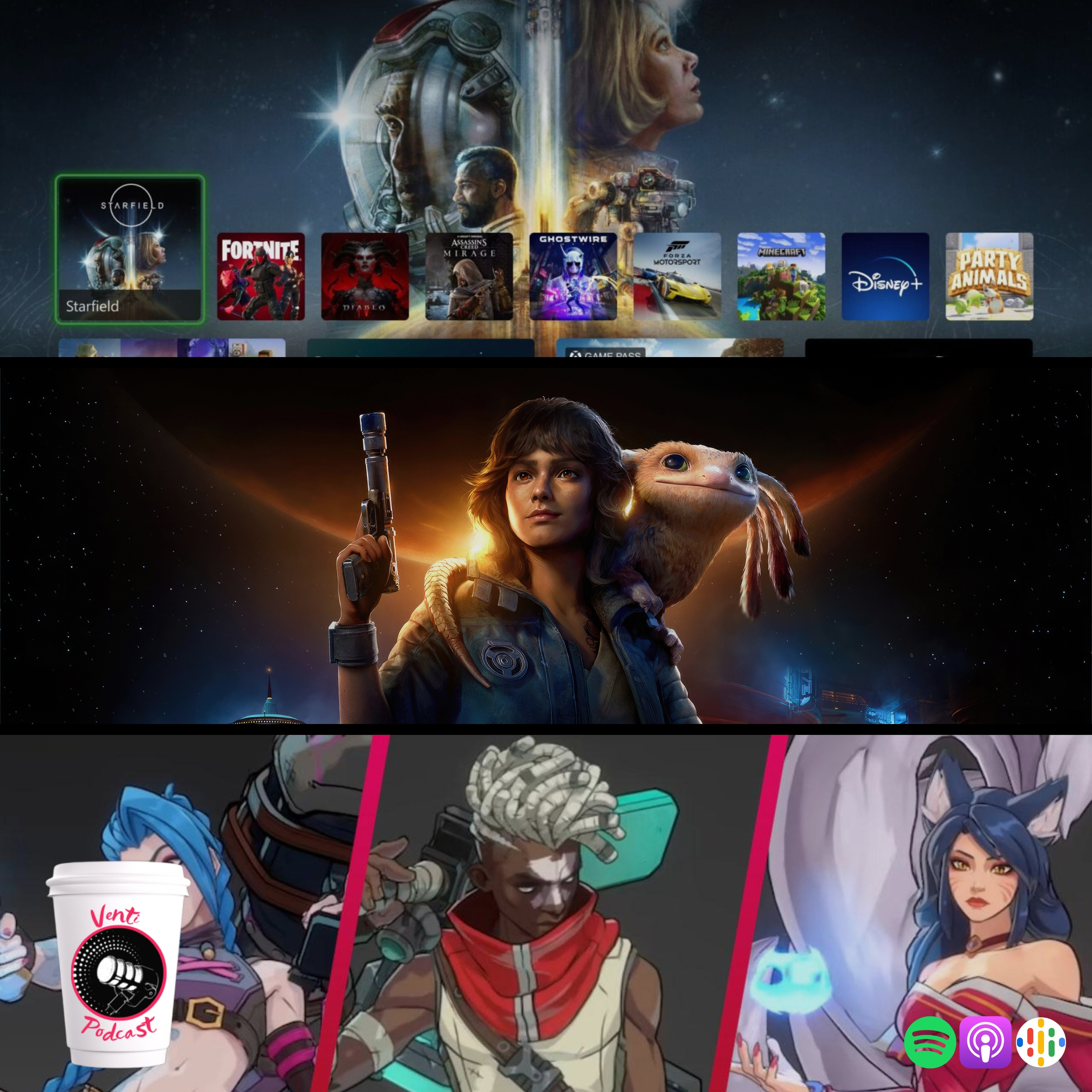 Venti Podcast #272: Riot sorprende con Project L, Xbox renueva interfaz y nuevos detalles sobre el Star Wars de Ubisoft  episode artwork