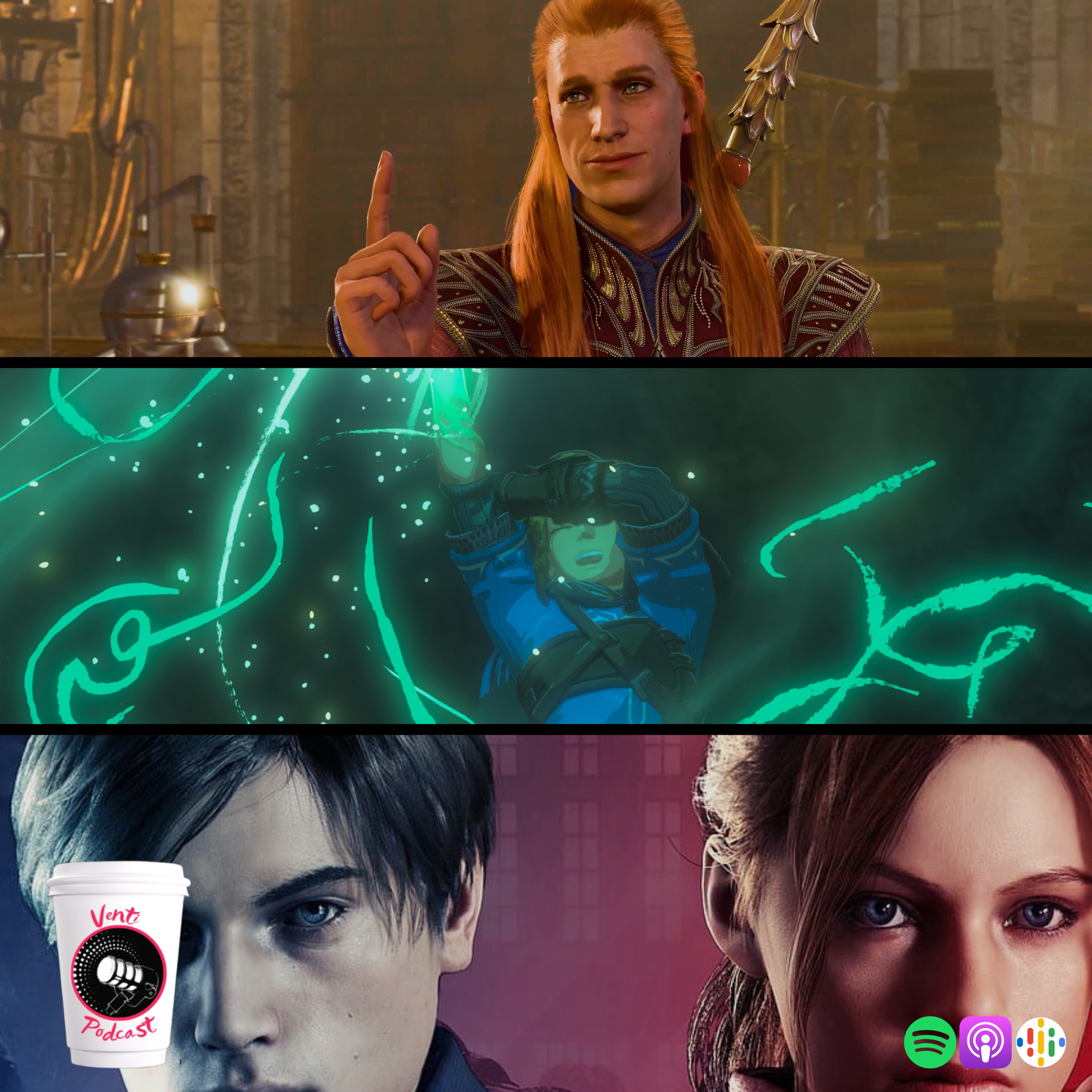 Venti Podcast #278: Zelda y un trimestre record para Nintendo, Baldur’s Gate 3: Un lanzamiento apoteósico y Resident Evil 2 Remake en lo más alto episode artwork