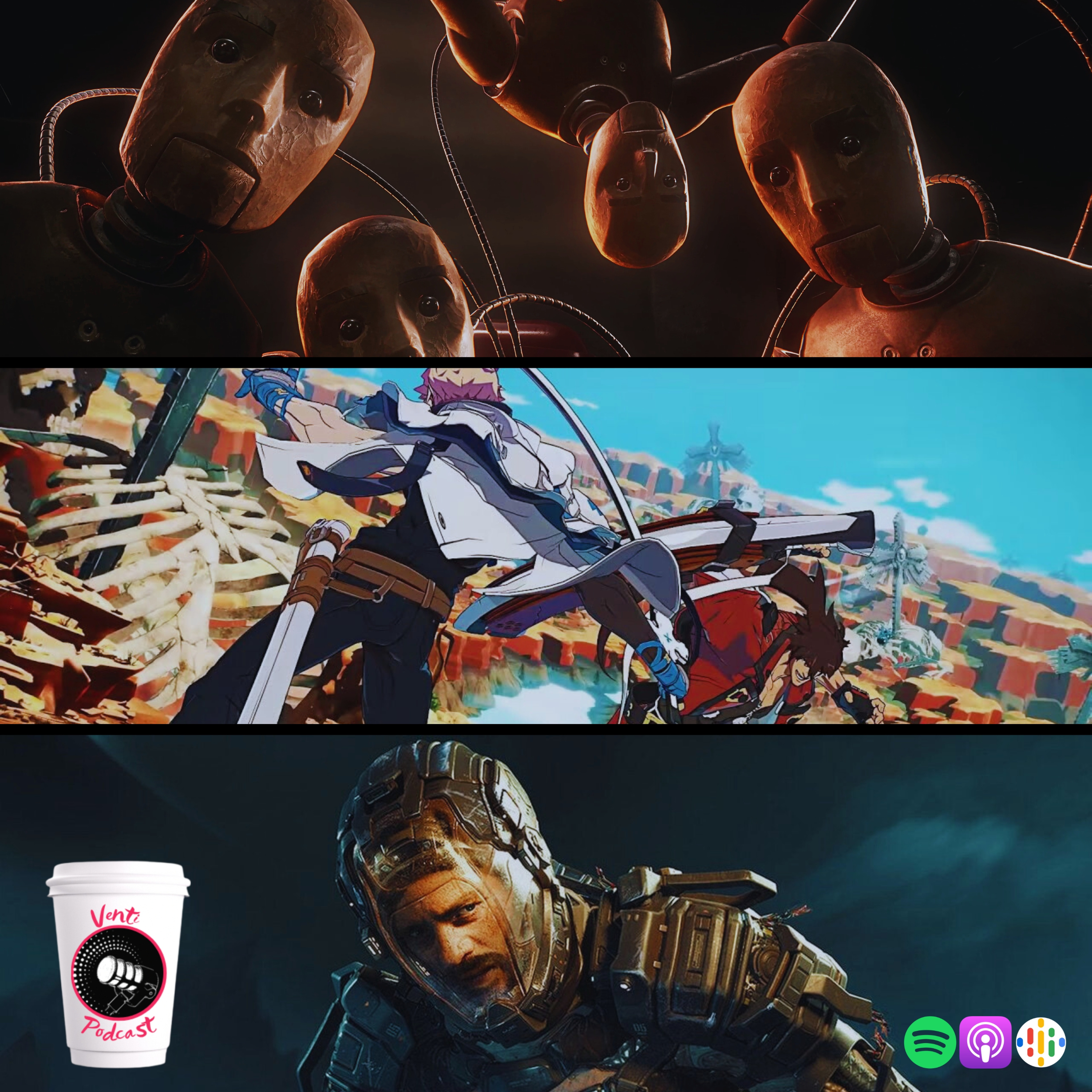 Venti Podcast #279: Atomic Heart continúa, los creadores de The Calisto Protocol despiden a 32 trabajadores y Guilty Gear alcanza un hito para la saga episode artwork