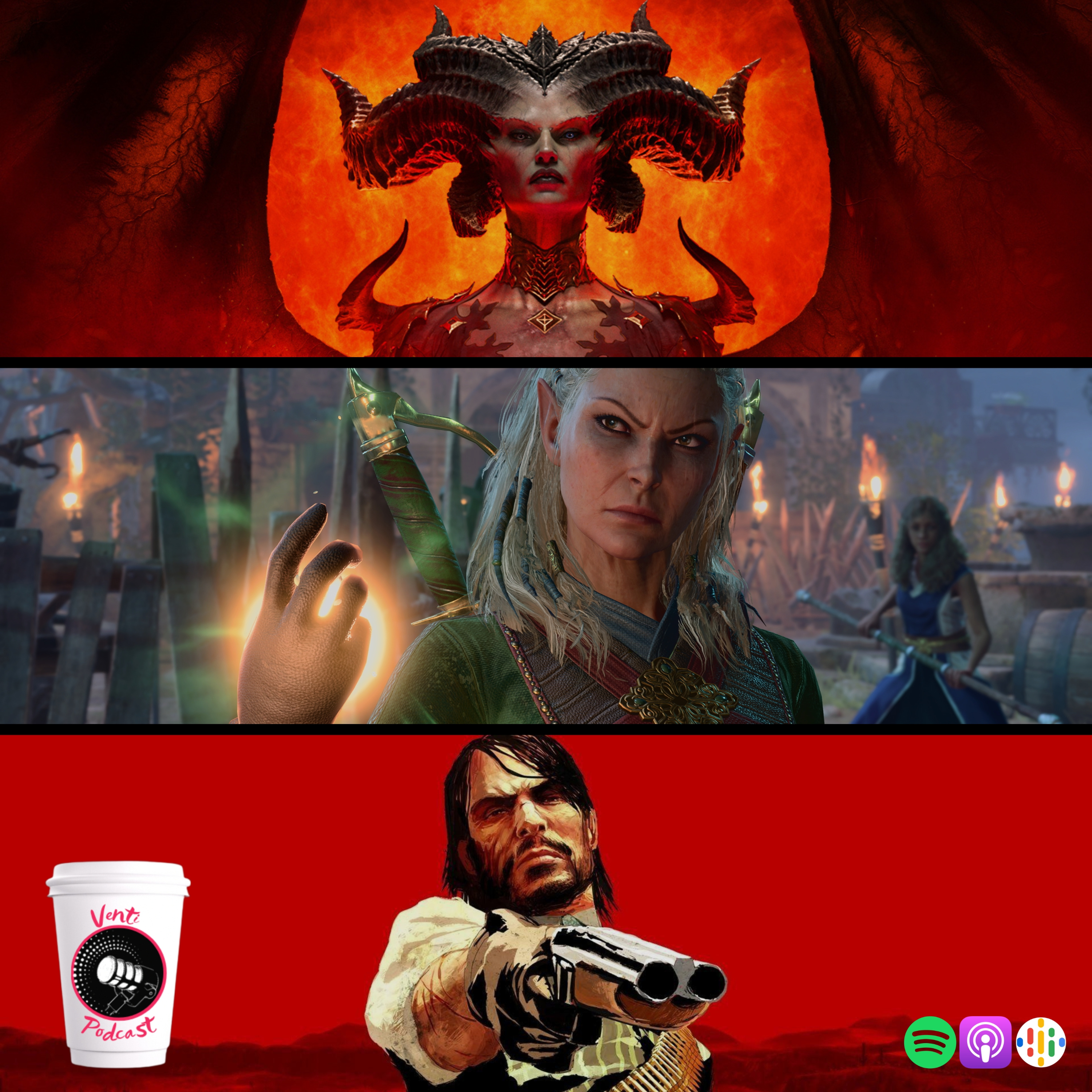 Venti Podcast #281: El primer parche de Baldur’s Gate 3 arregla miembros (y no de la party), Take Two justifica el precio de RDR y jugadores de Diablo IV baneados  episode artwork