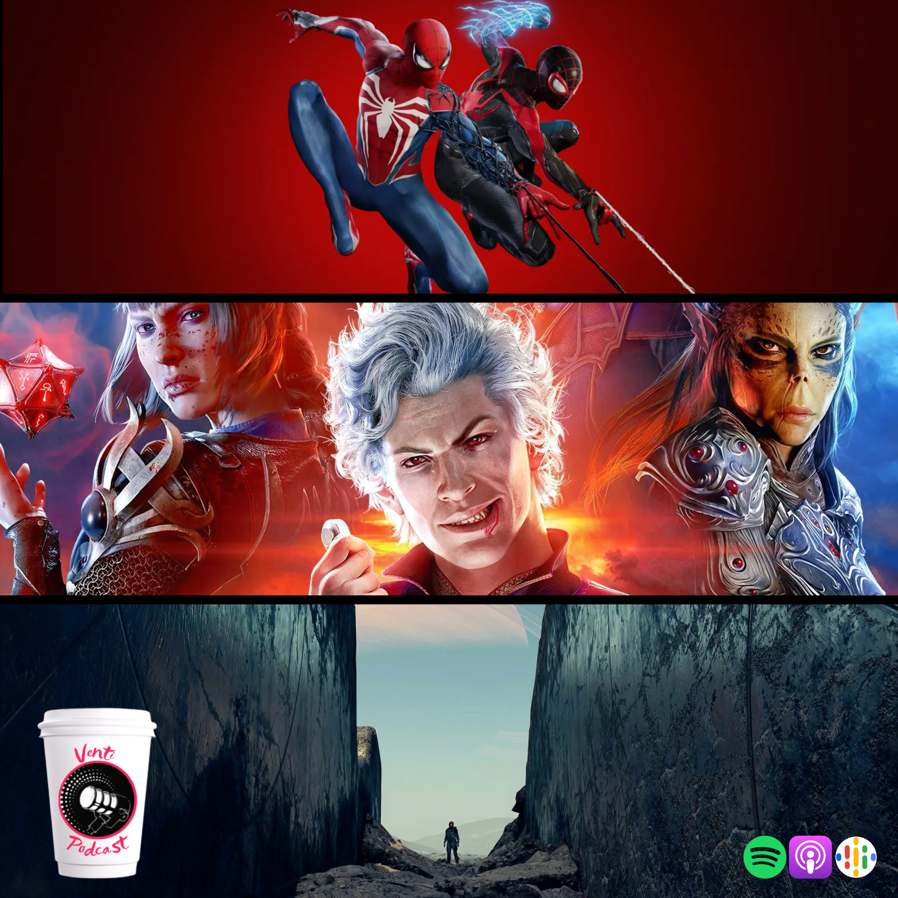 Venti Podcast #287: Starfield, Spider-Man 2 y la llegada de Baldur’s Gate 3 a PS5 episode artwork