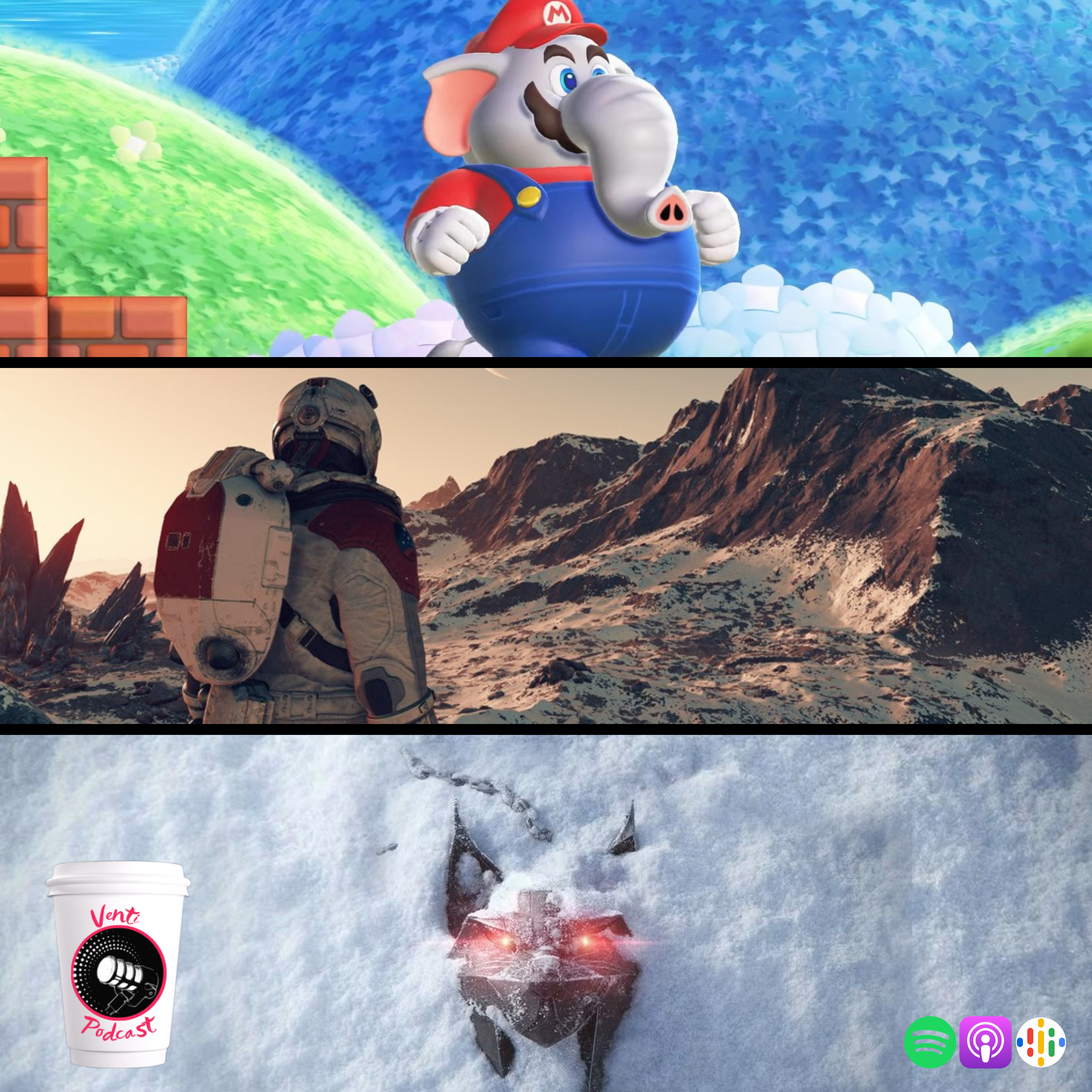 Venti Podcast #292: Más de Mario Wonder, las reviews de Starfield y The Witcher 4 se pone en marcha episode artwork