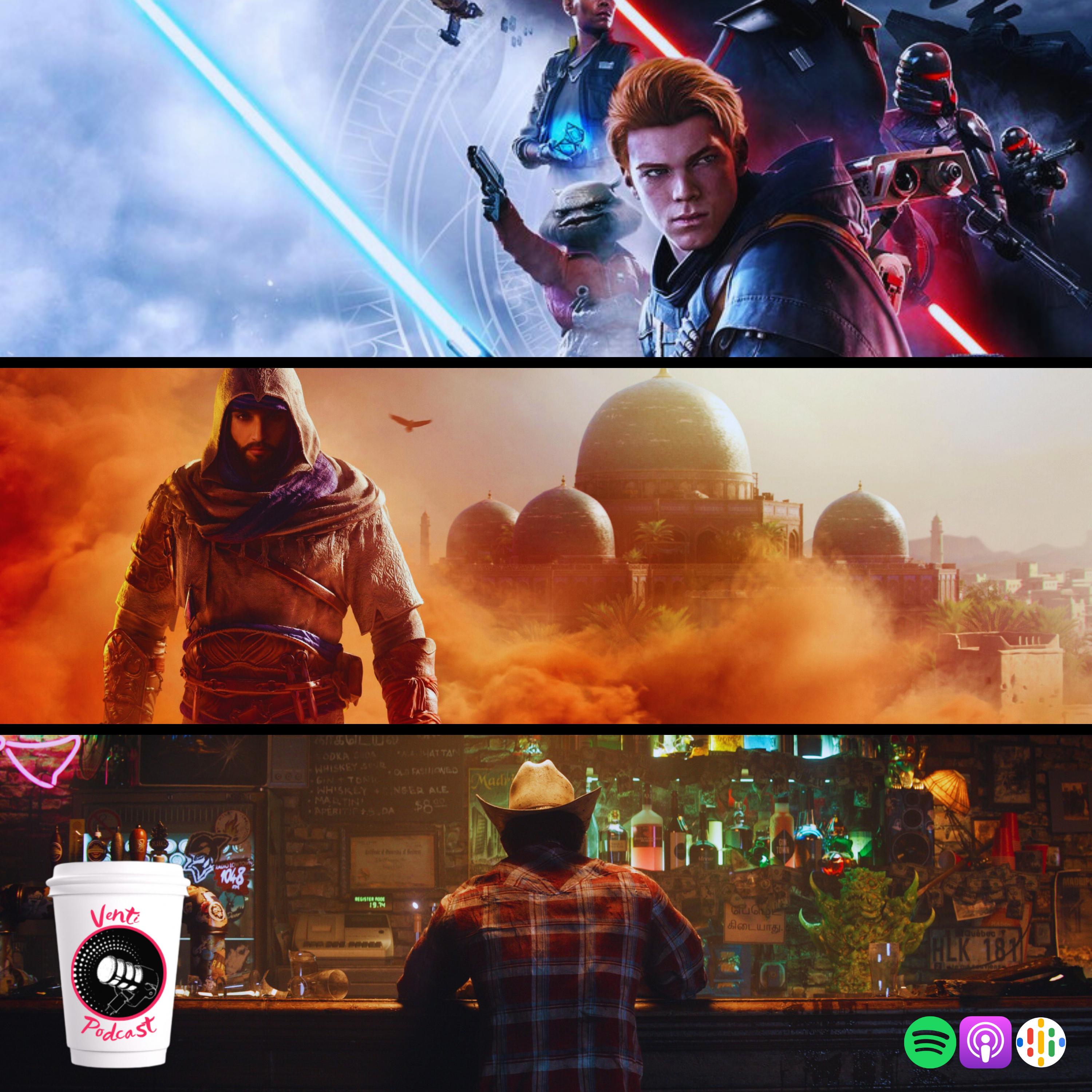 Venti Podcast #300: La saga Jedi pierde a su director, no otra vez, Ubi y Wolverine ya está en marcha episode artwork