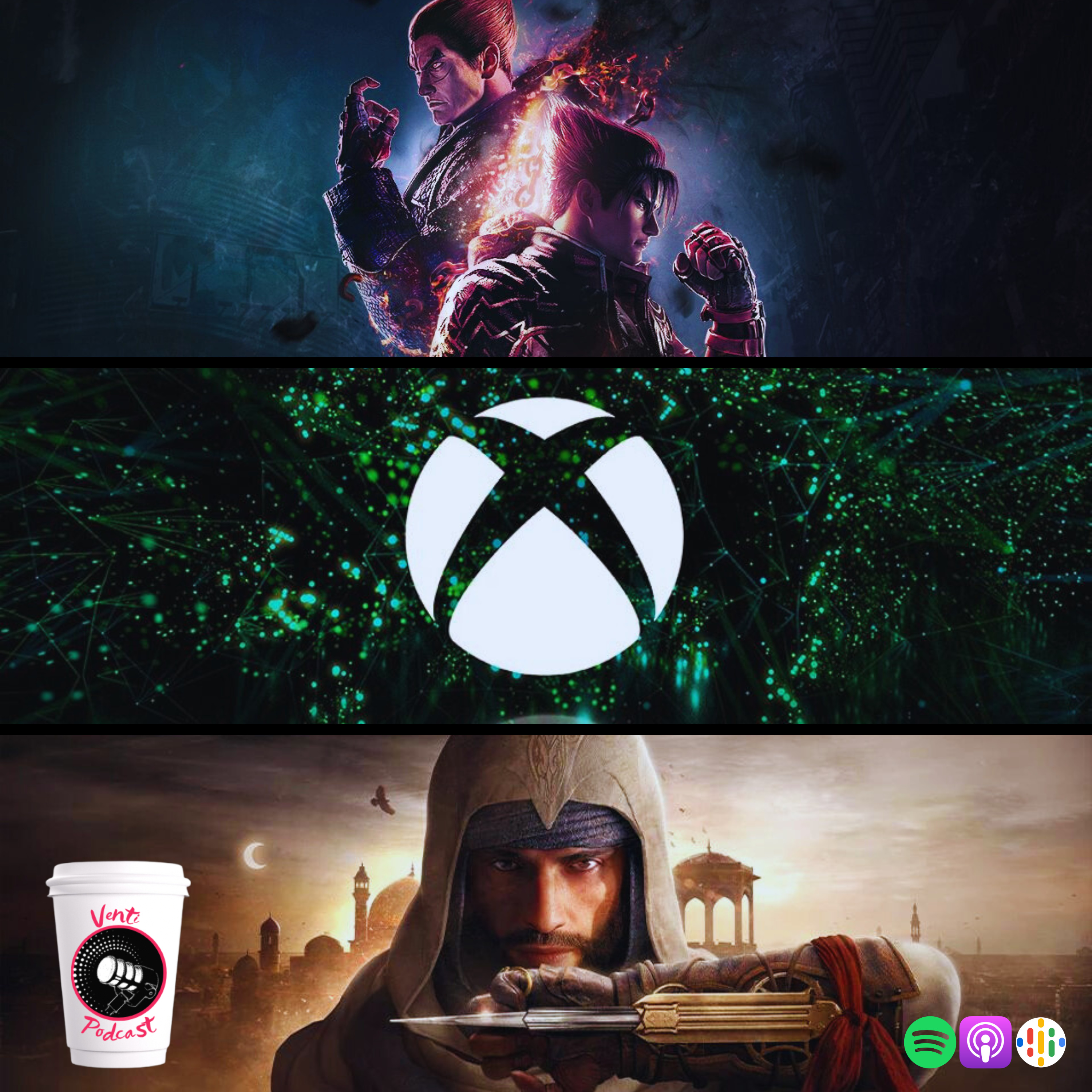 Venti Podcast #304: La Gran Filtración de Xbox, Mirage confirma requisitos y Tekken 8 calienta motores episode artwork