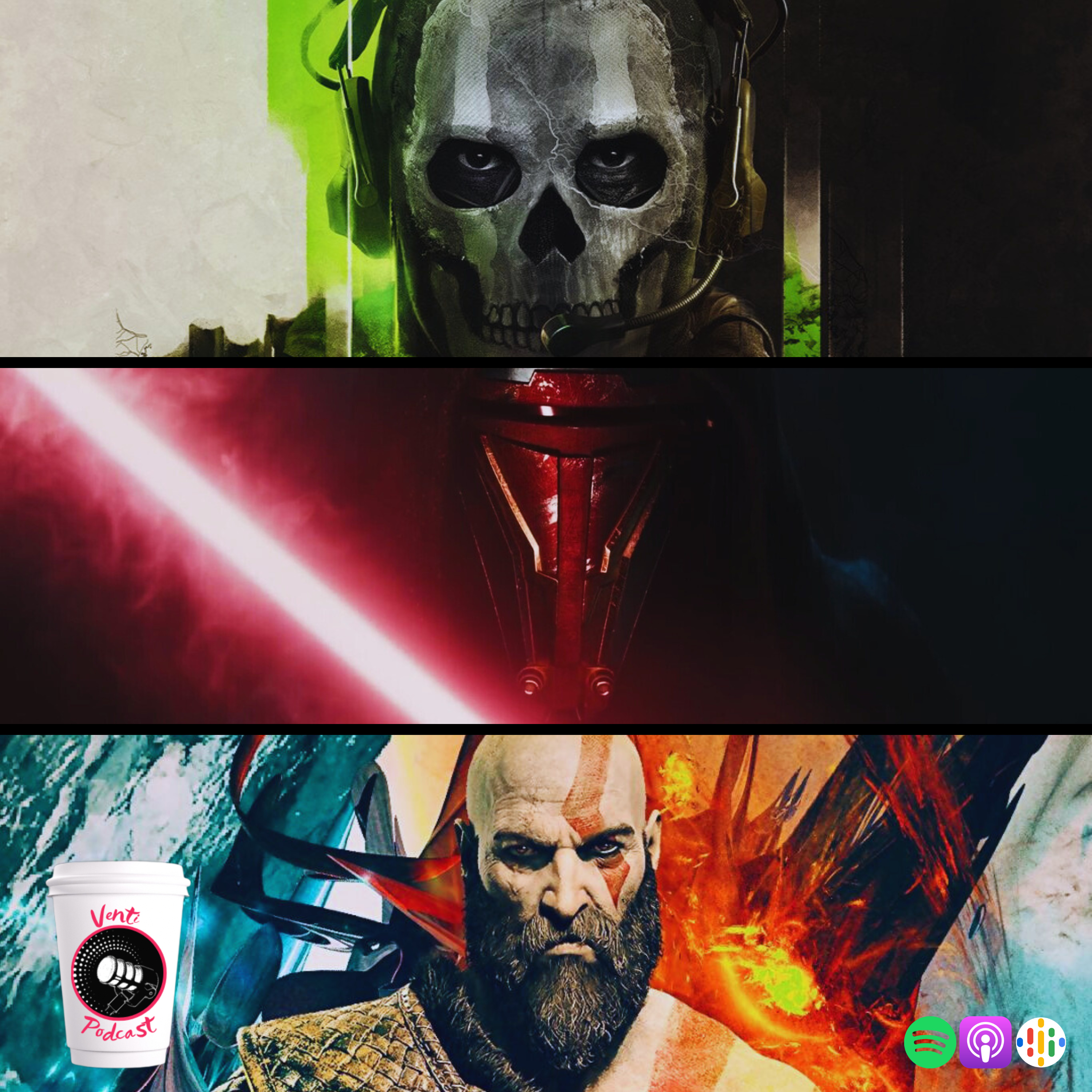 Venti Podcast #326: Call of Duty 2024, KOTOR vive y de Gears a God of War episode artwork