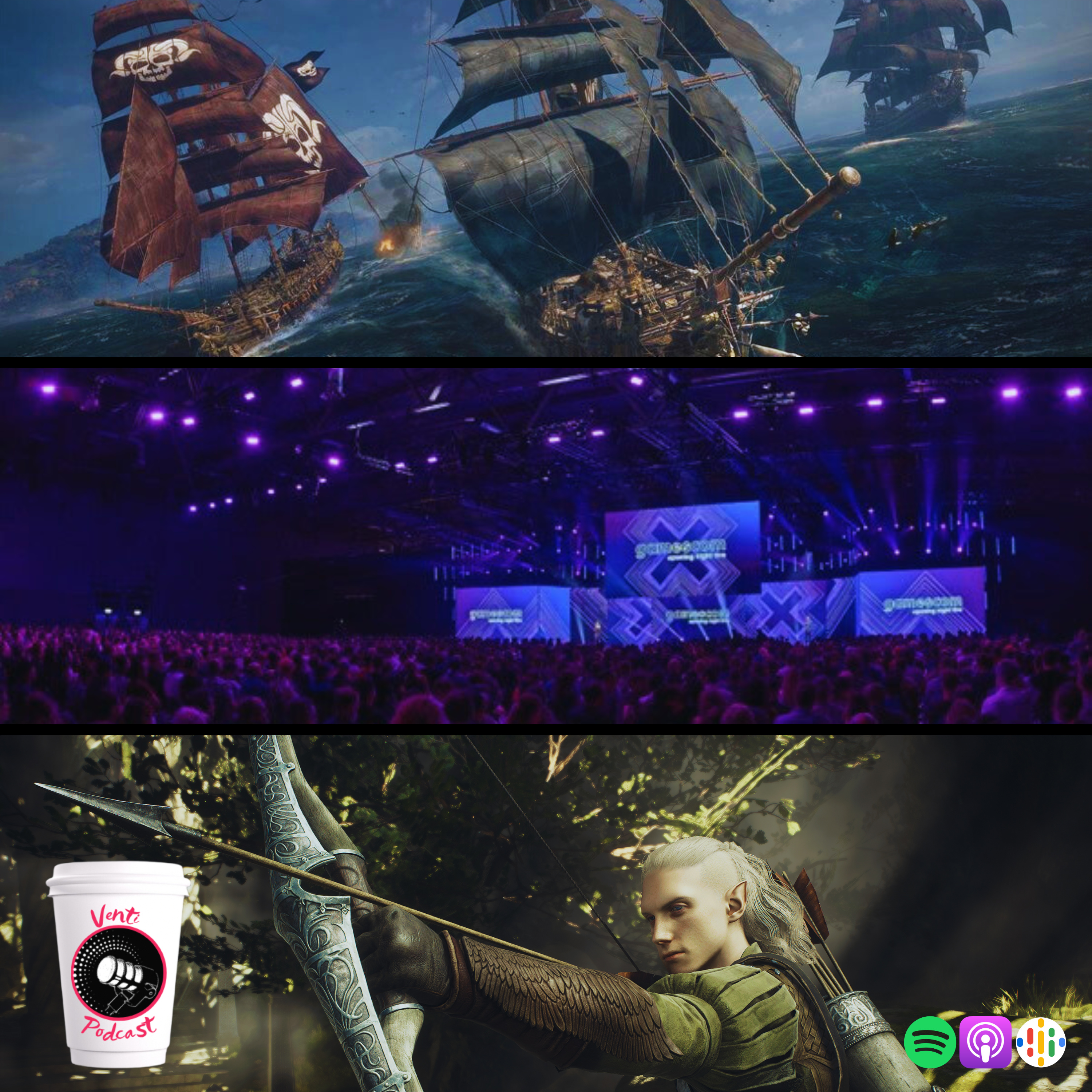 Venti Podcast #329: Dragon’s Dogma 2, la Gamescom latina y Skull & Bones ¿sale a flote? episode artwork