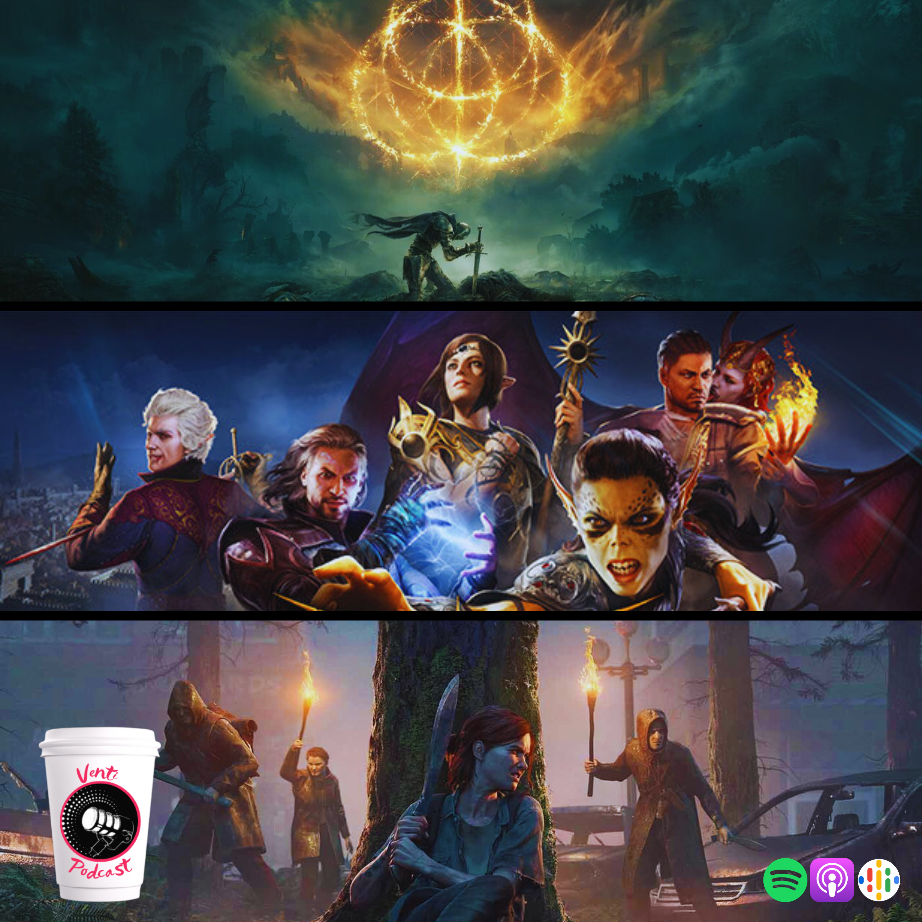 Venti Podcast #336: Factions es cancelado, Baldur’s Gate 3 y el GamePass, y el DLC de Elden Ring episode artwork