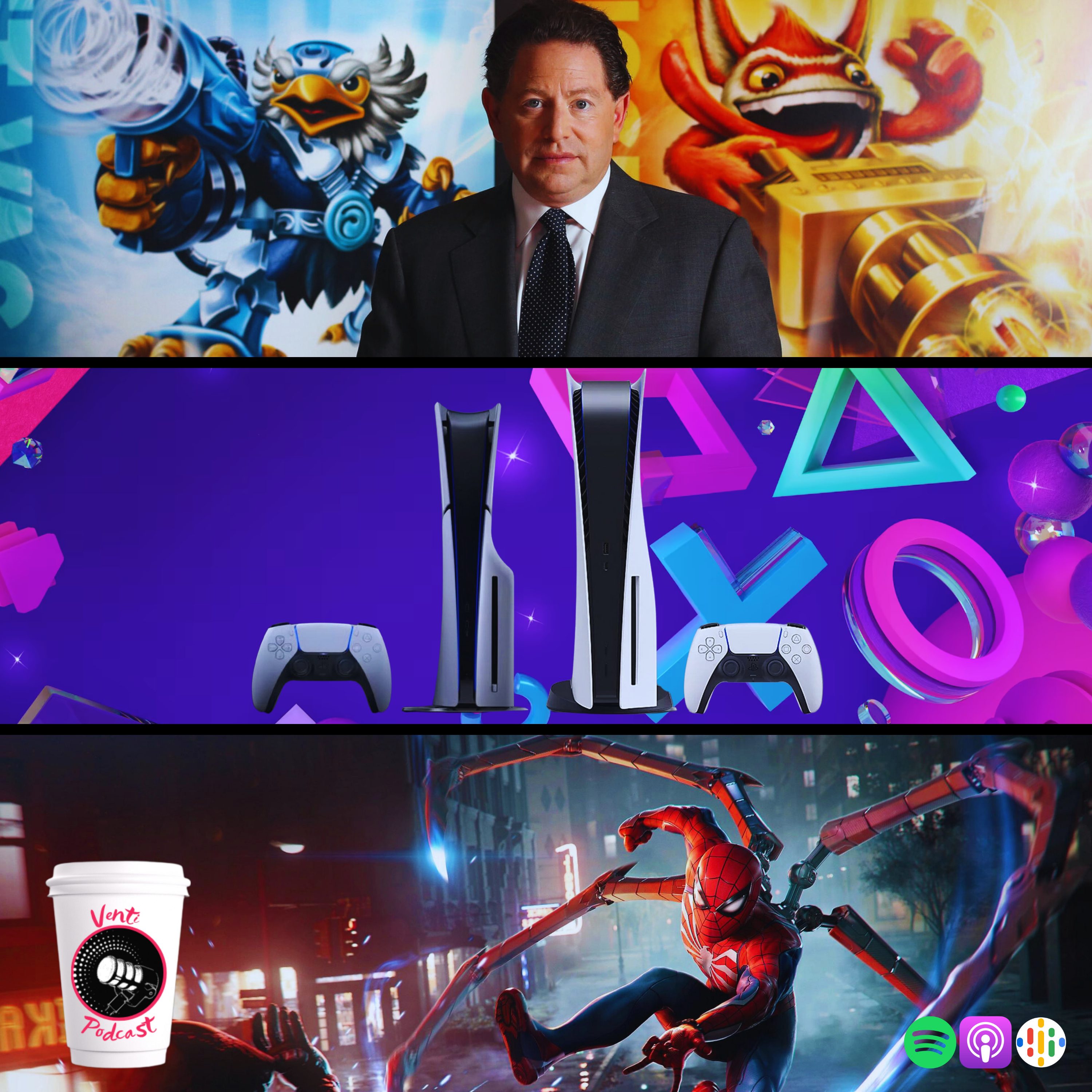Venti Podcast #337: PlayStation 5 acelera, chau Bobby Kottick y los leaks de Insomniac episode artwork