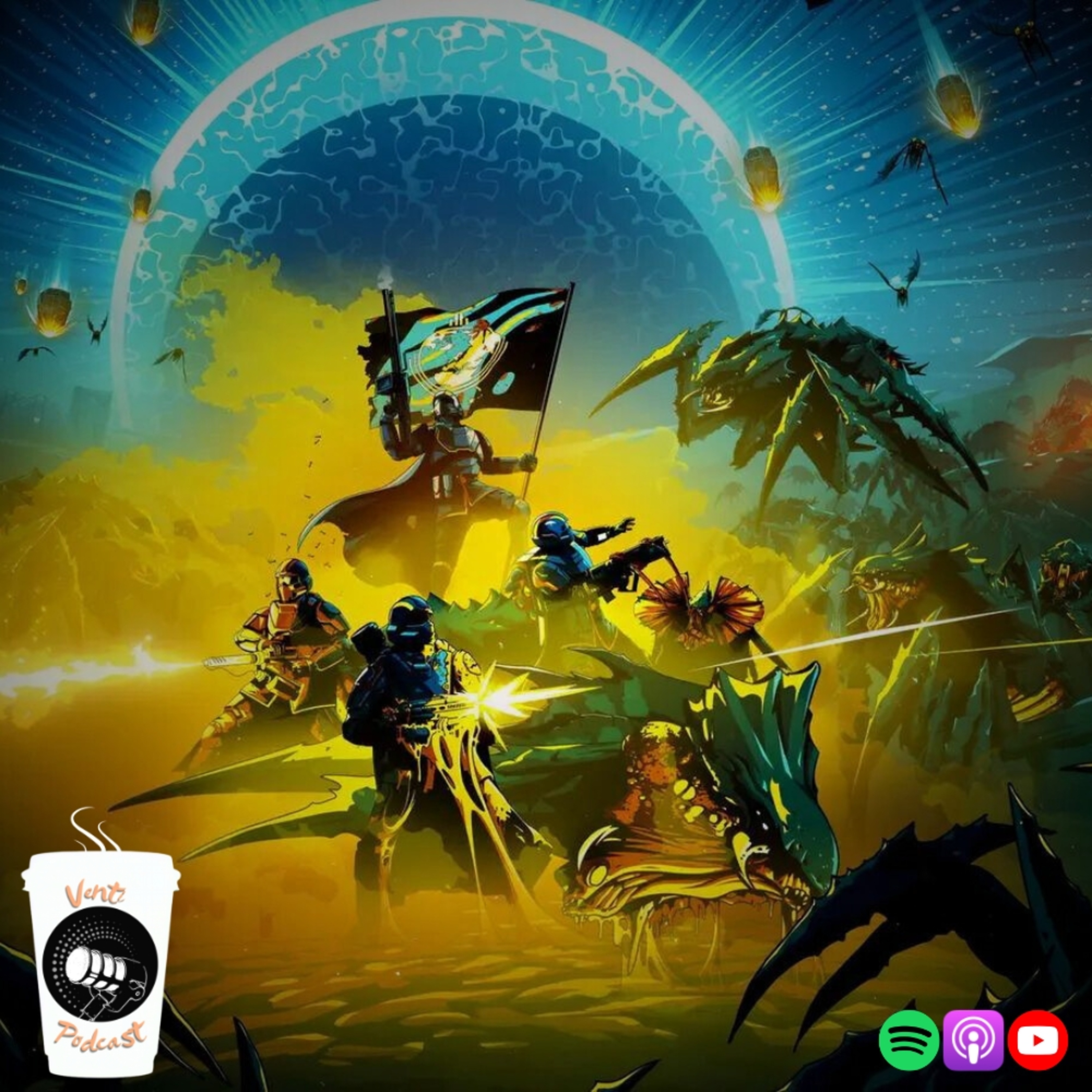 VENTI PODCAST #396: Crazy Taxi, Nintendo y ¿el fin de Helldivers 2? episode artwork