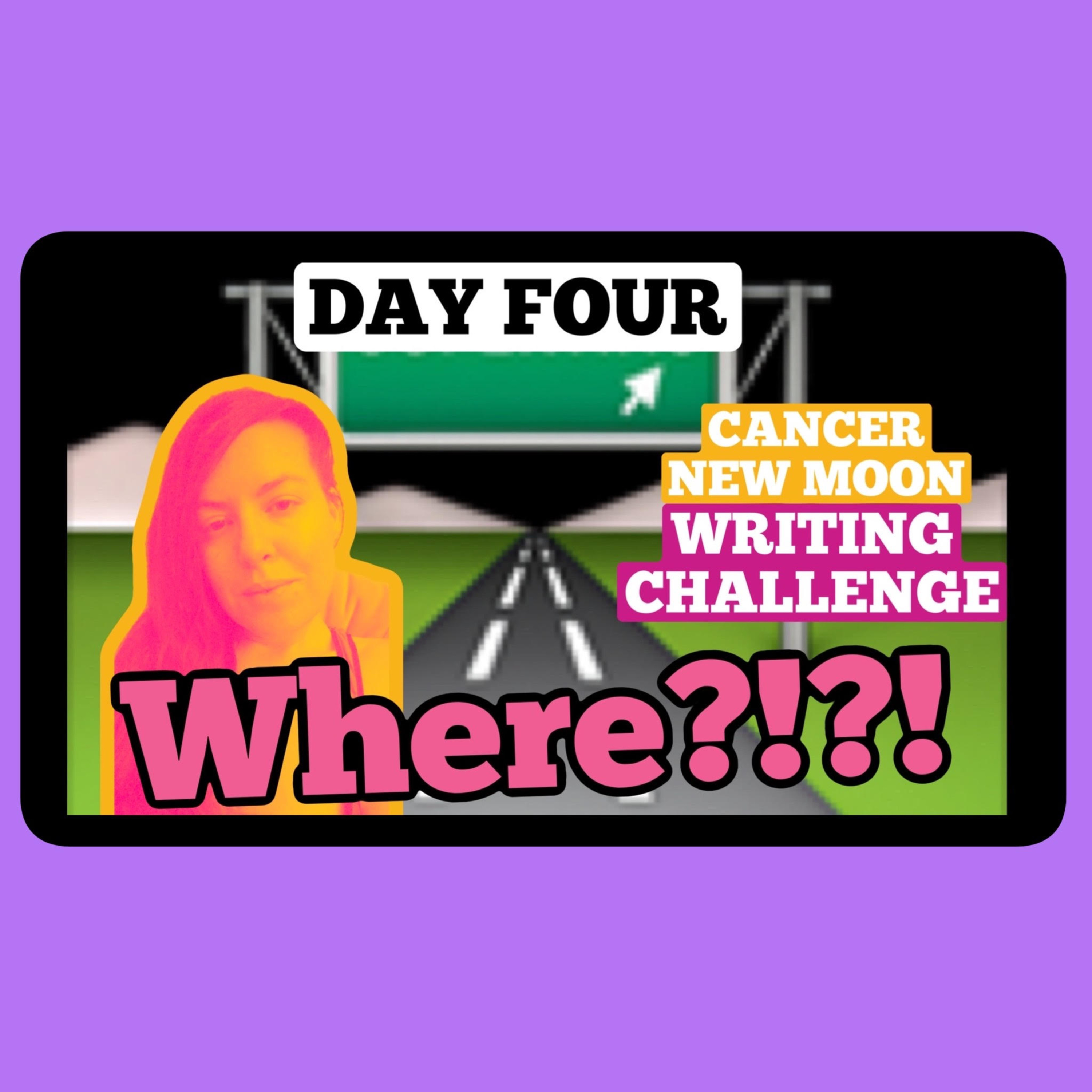 TYG: 🖌📓 Day FOUR: ♋️ Cancer New Moon Writing Challenge: “5 W’s + H of Builing // Re-building A New Vision For Yourself”
