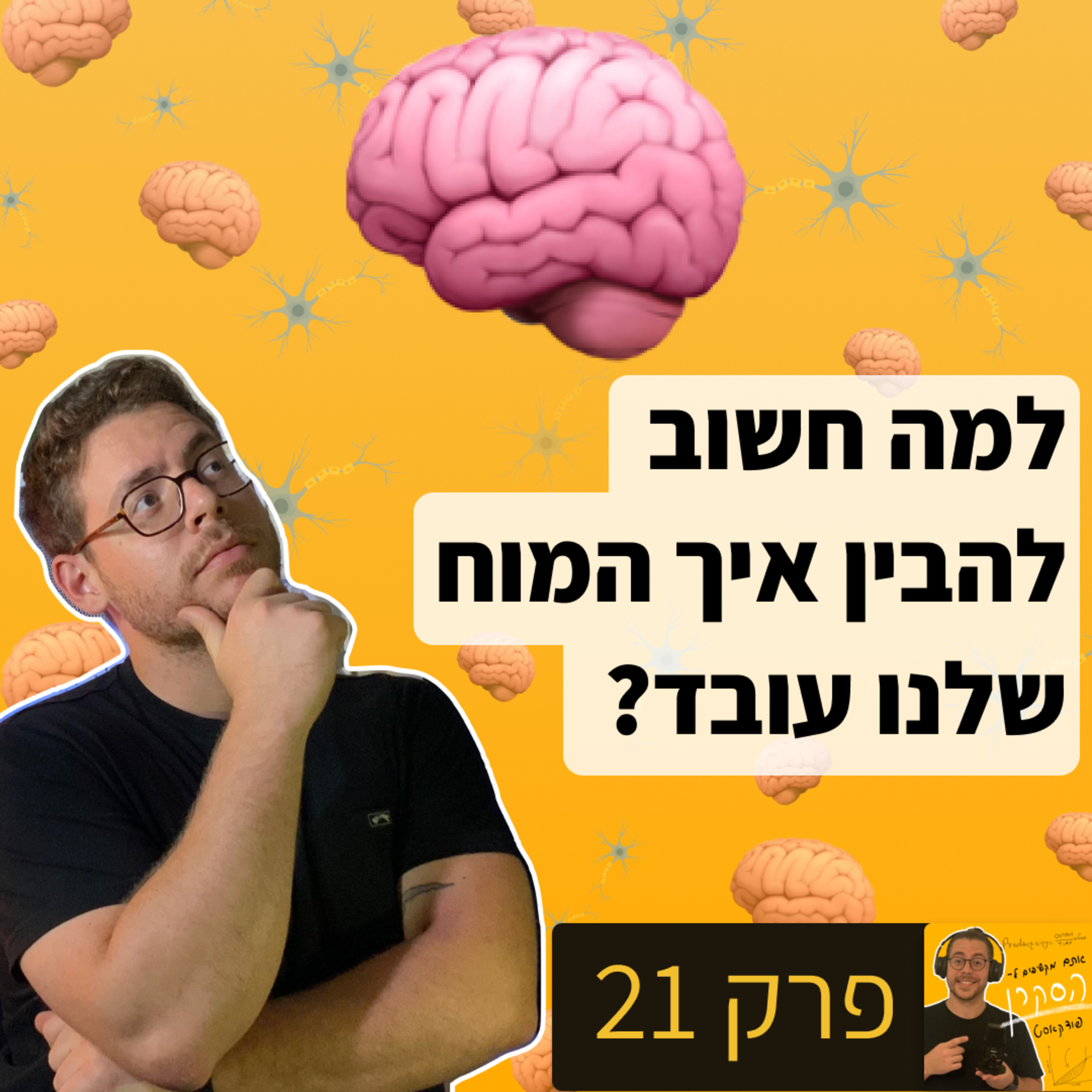 פרק 21 | למה בכלל חשוב להבין איך עובד המוח? 🧠🤔 episode artwork