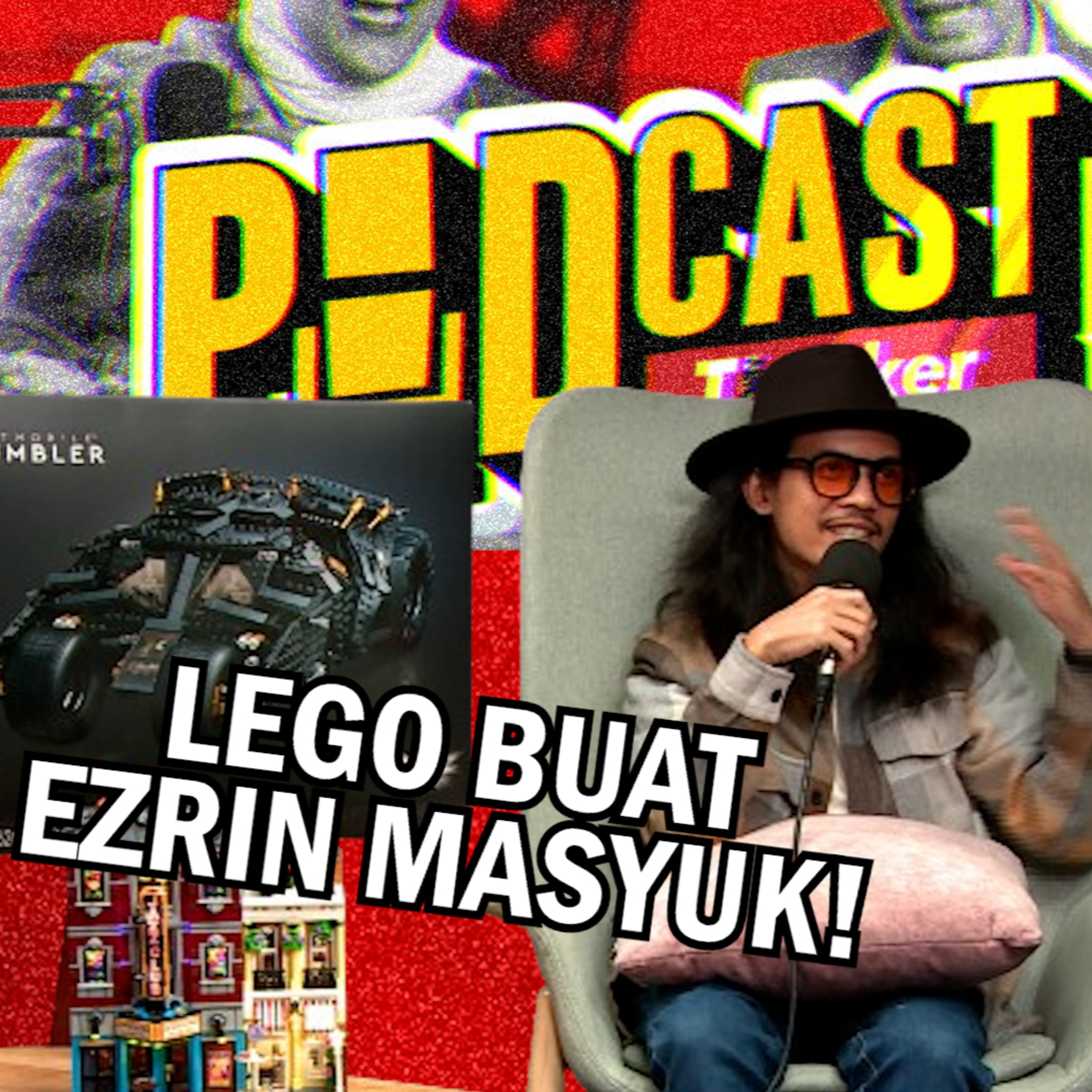 LEGO BUAT EZRIN MASYUK - PodcasThinker S6 E6 episode artwork