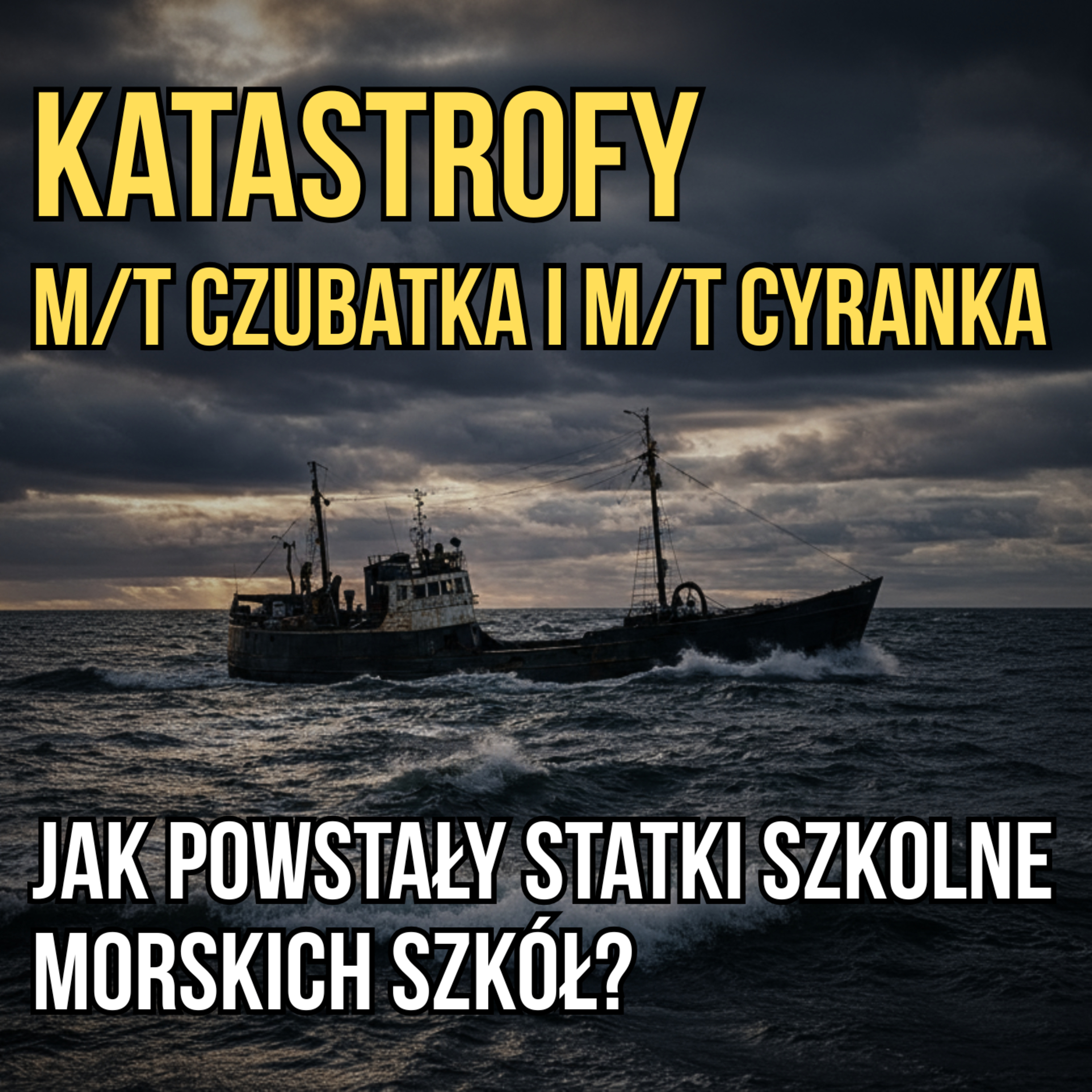 Katastrofy lugrotrawlerów M/T Cyranka i M/T Czubatka oraz statki szkolne morskich szkół episode artwork