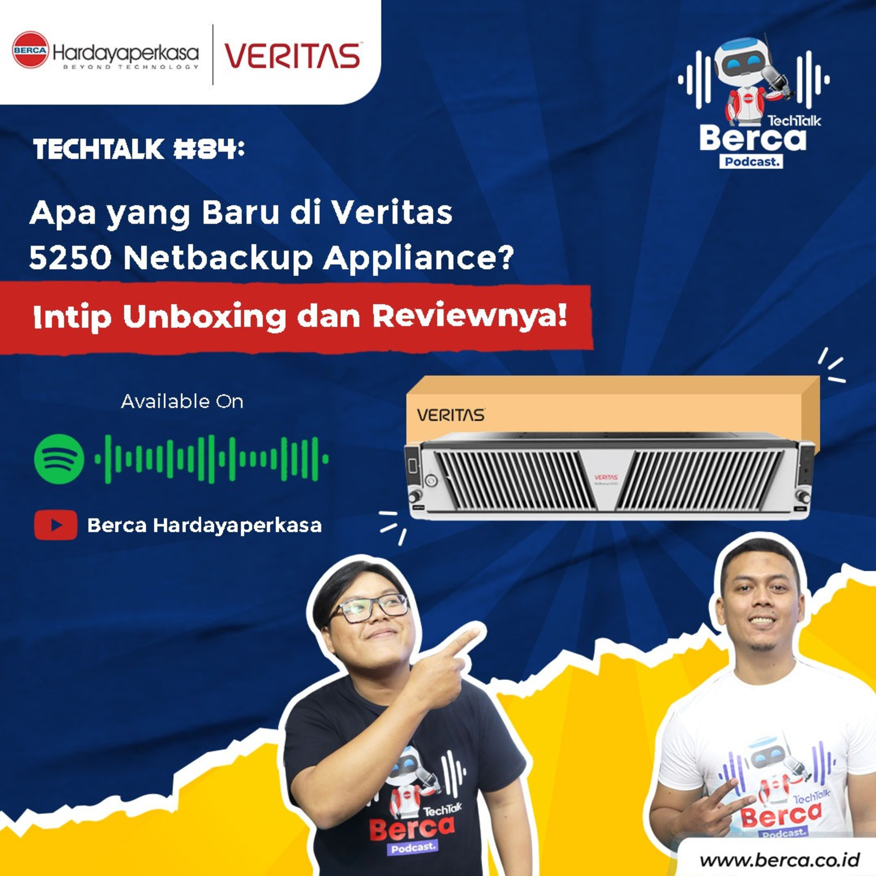 TechTalk #84: BackUp Data Terbaik dengan Perlindungan Anti Ransomware! episode artwork