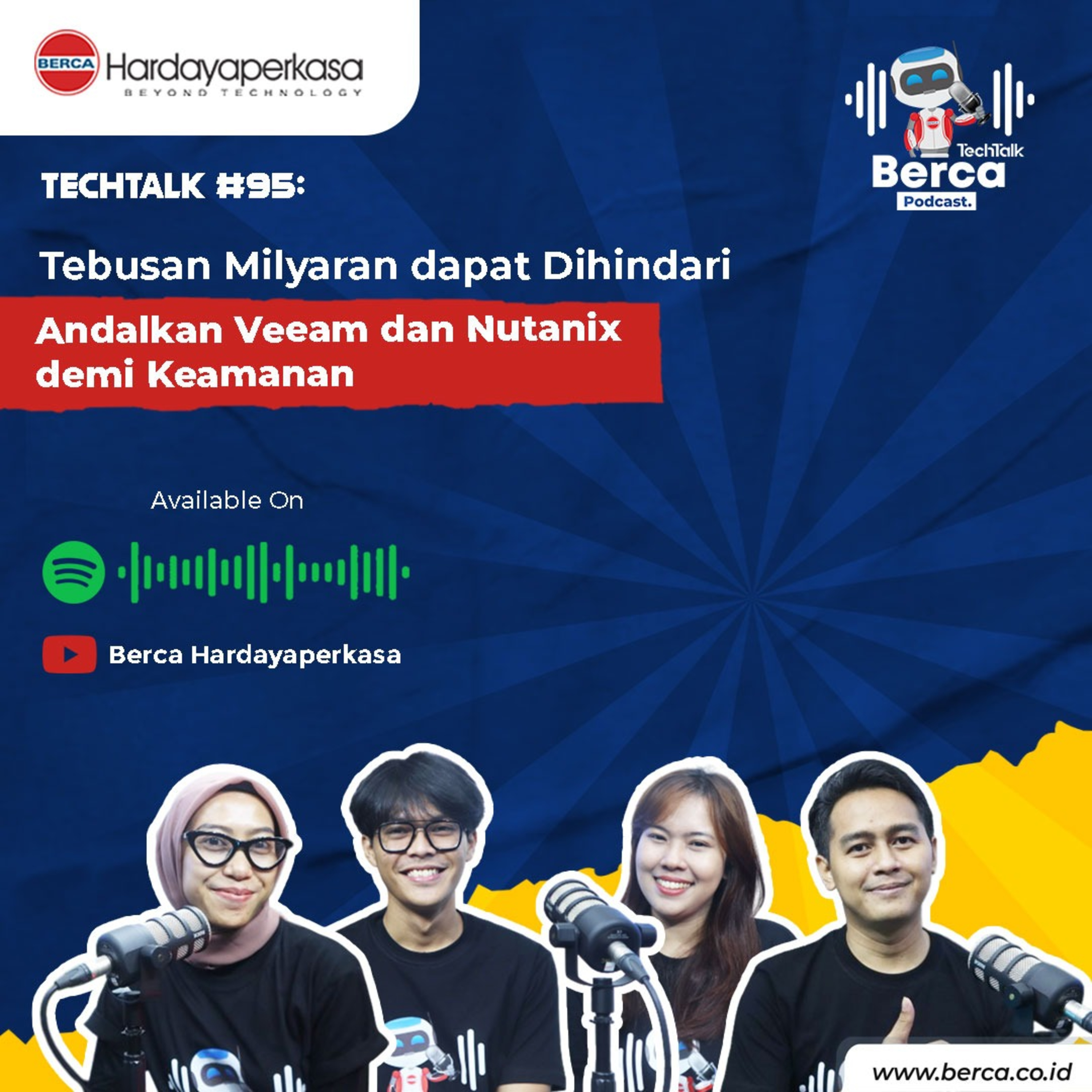 TechTalk #95: Hati-hati Serangan Ransomware! Backup Data Sekarang Sebelum Merugi episode artwork