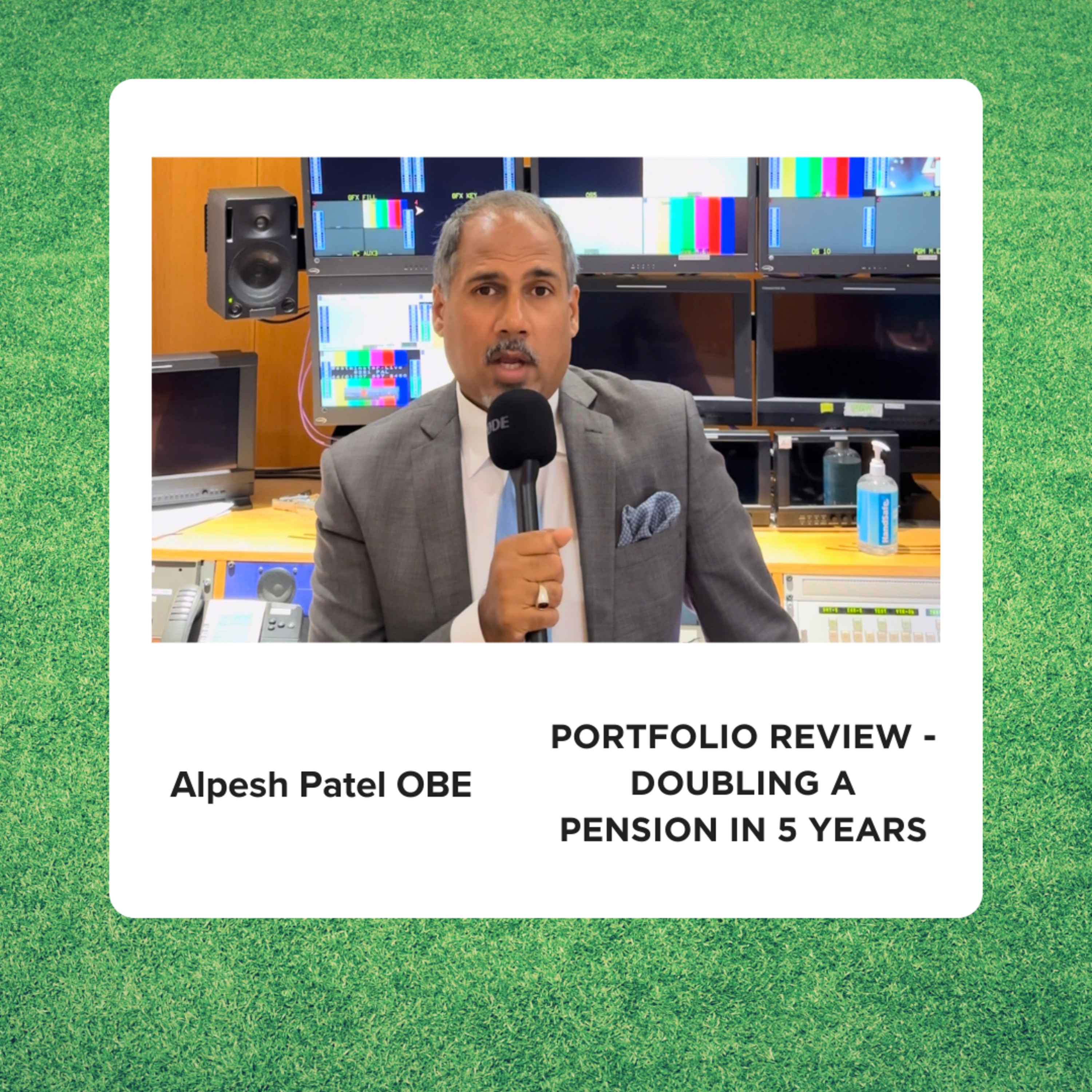 Portfolio Review - Doubling a Pension in 5 Years episode artwork