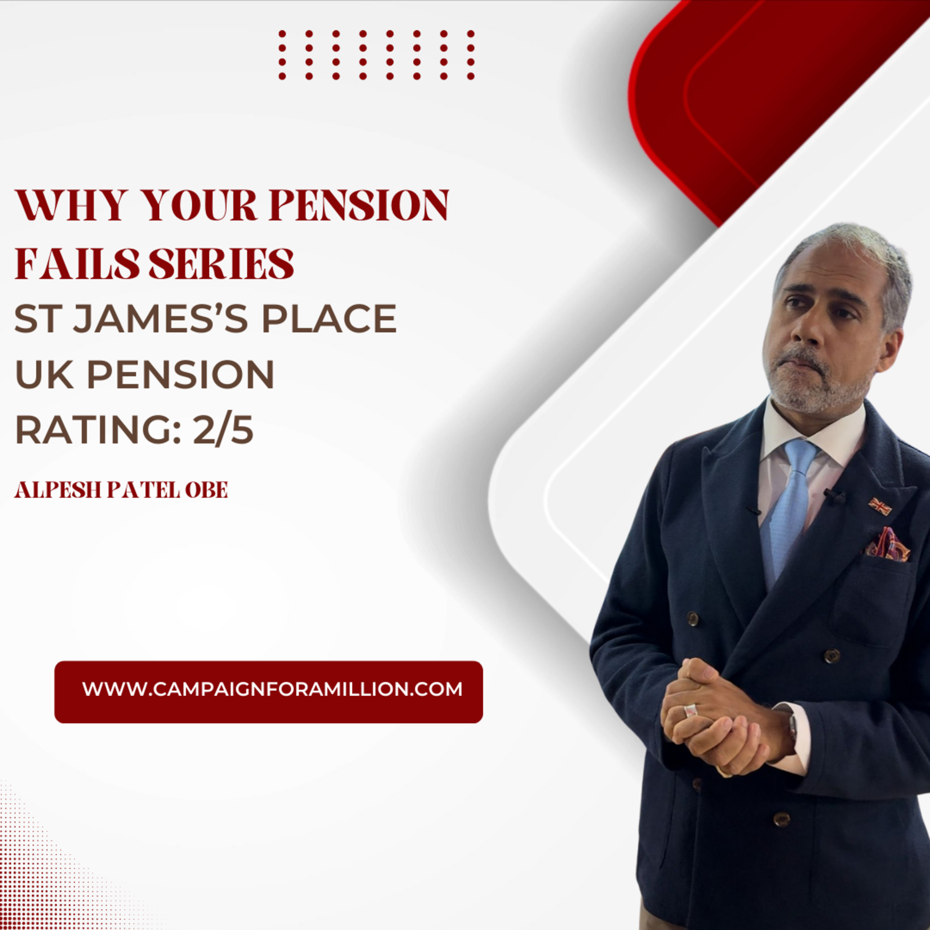 Pension Funds Destroying Your Pension Series St James's Place UK Pn episode artwork