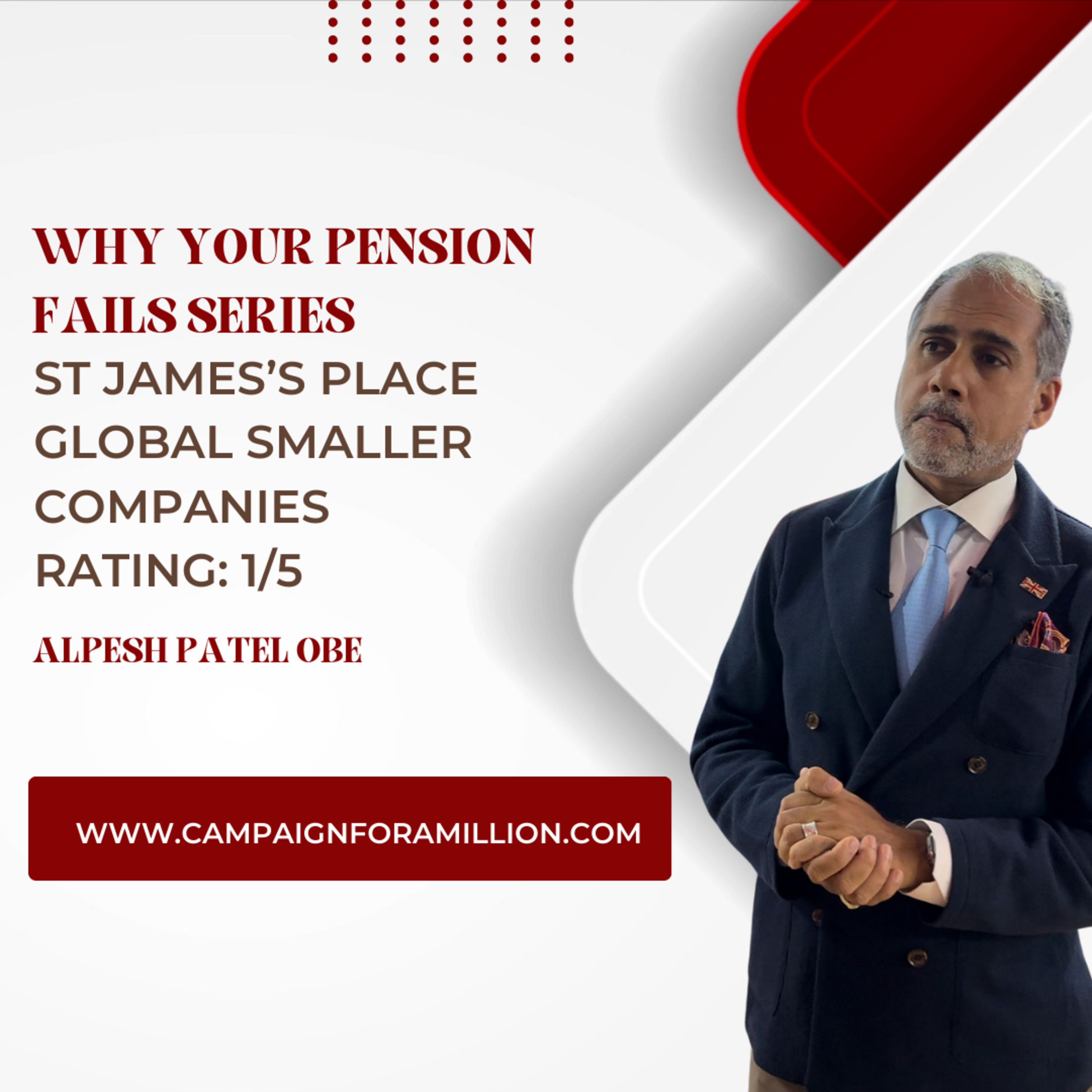 Fund Managers Destroying Pensions: St James's Place Smaller Companies episode artwork