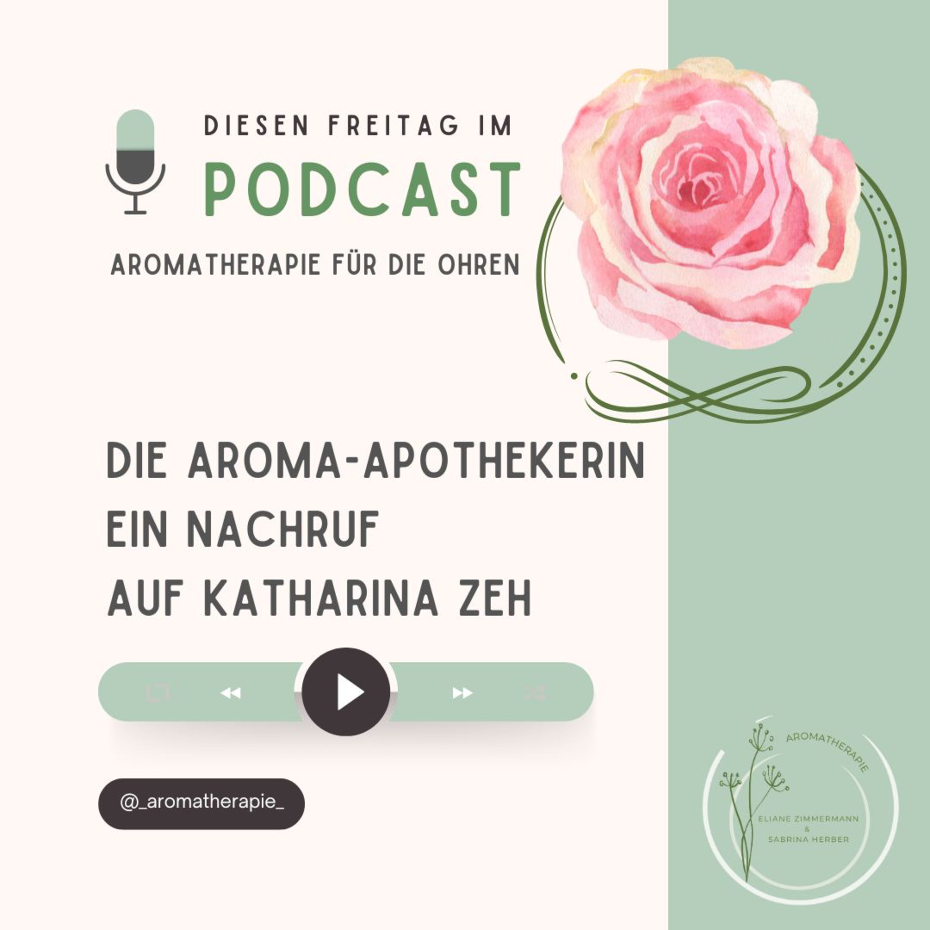 Aromatherapie für die Ohren mit Eliane Zimmermann & Sabrina Herber