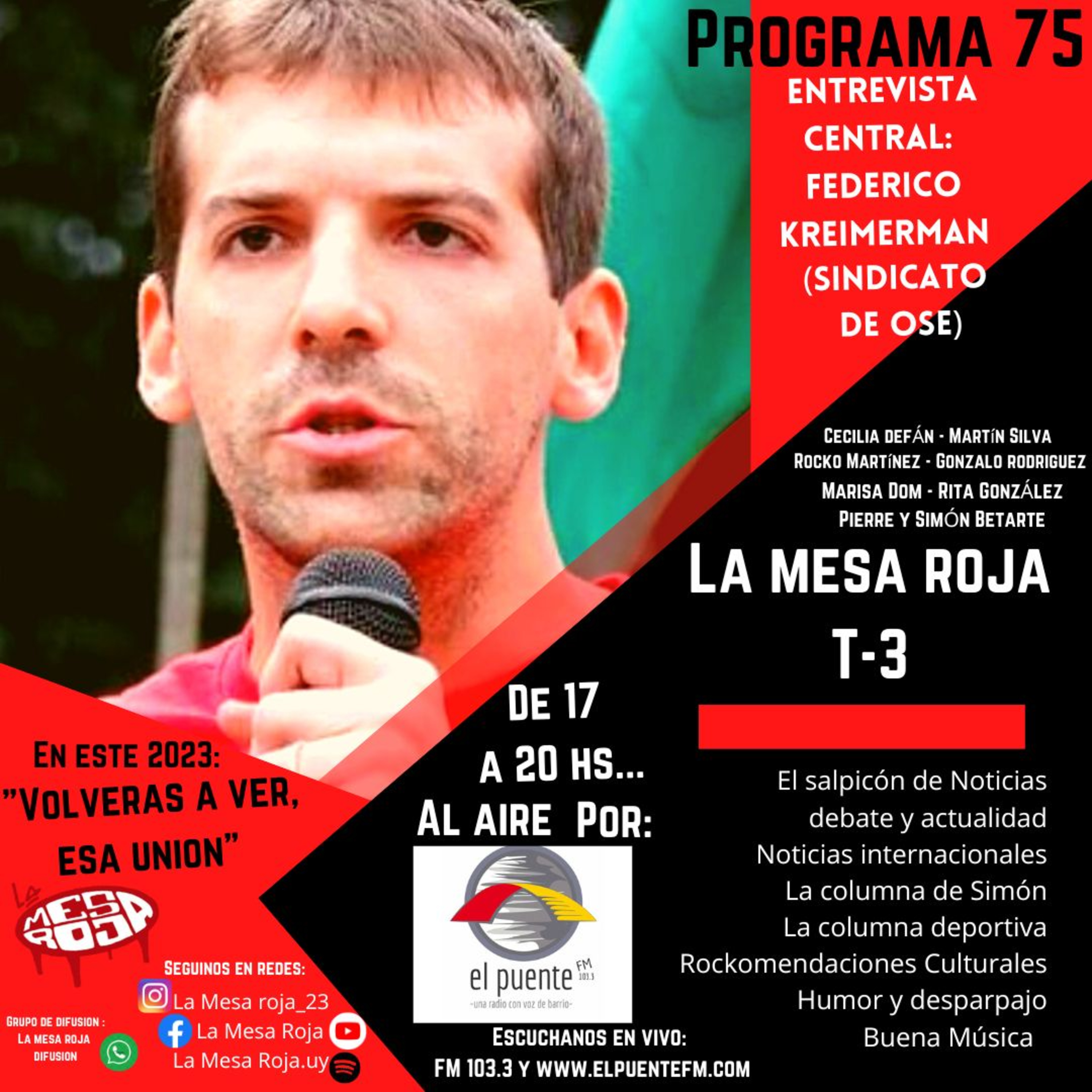 LA MESA ROJA