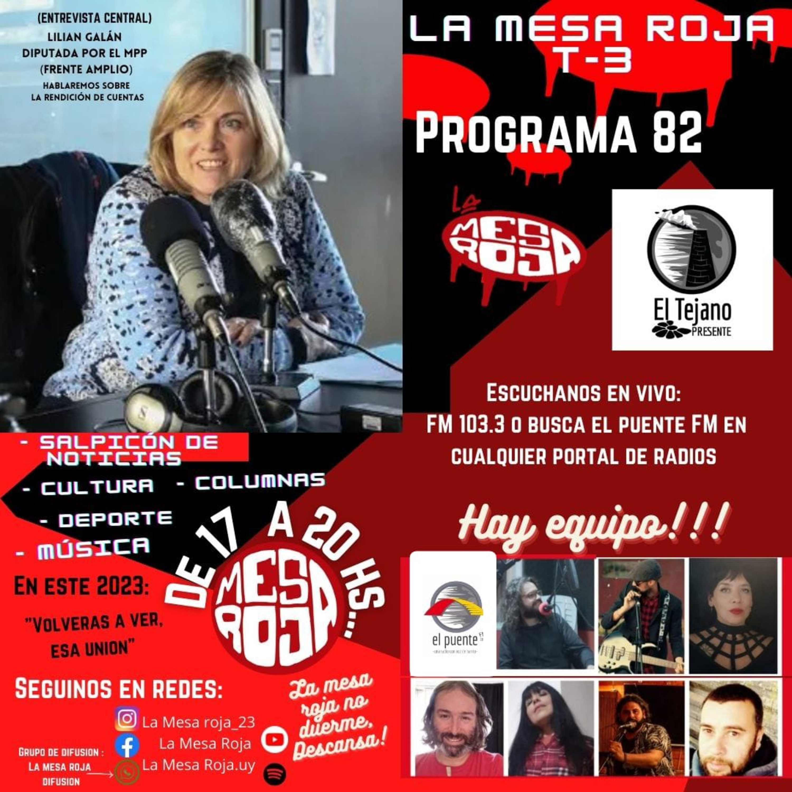 LA MESA ROJA