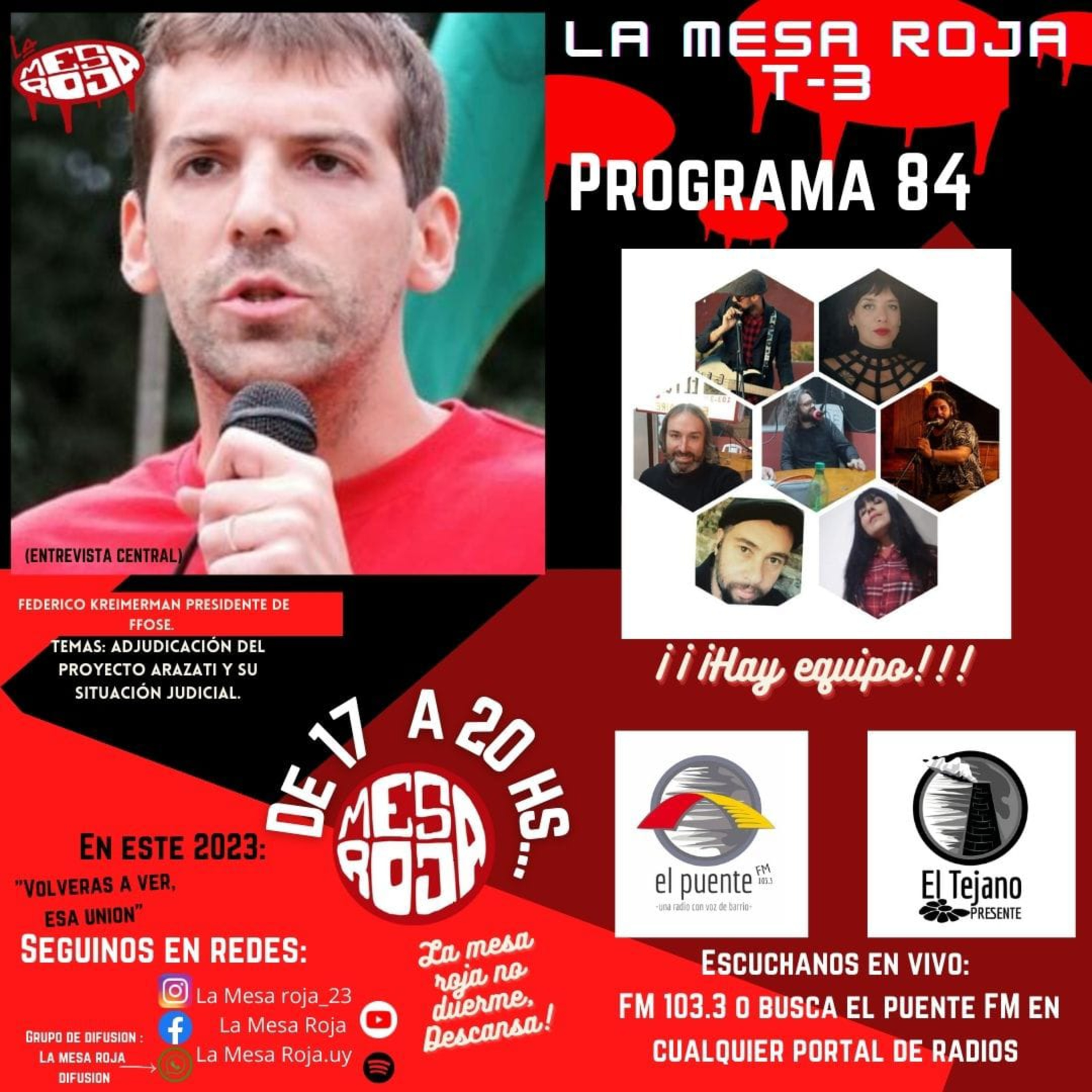 LA MESA ROJA