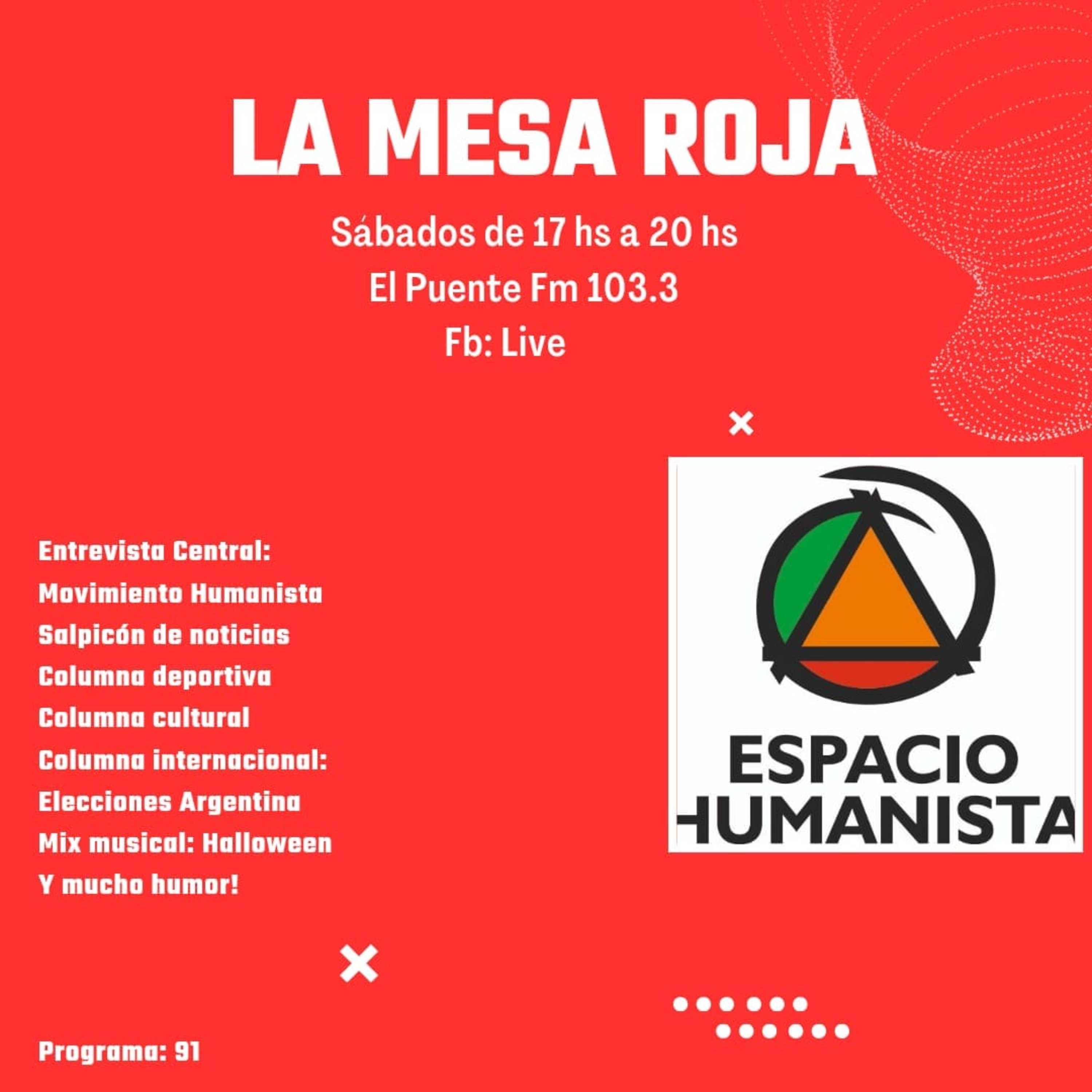 LA MESA ROJA