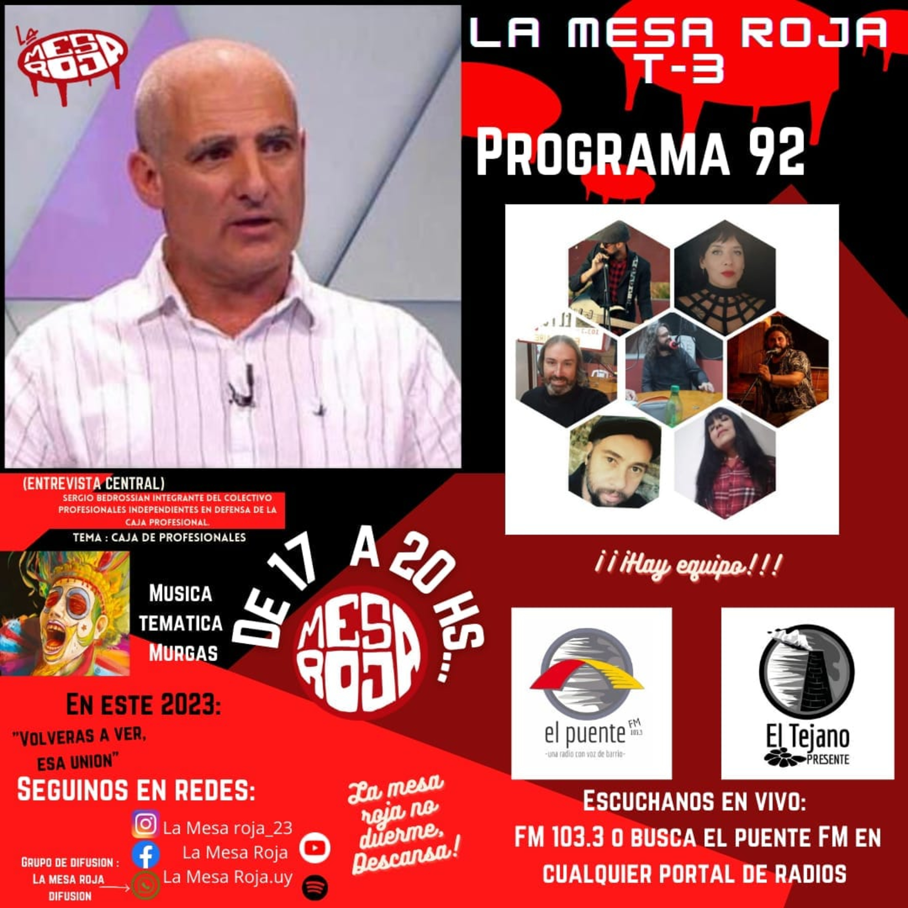 LA MESA ROJA