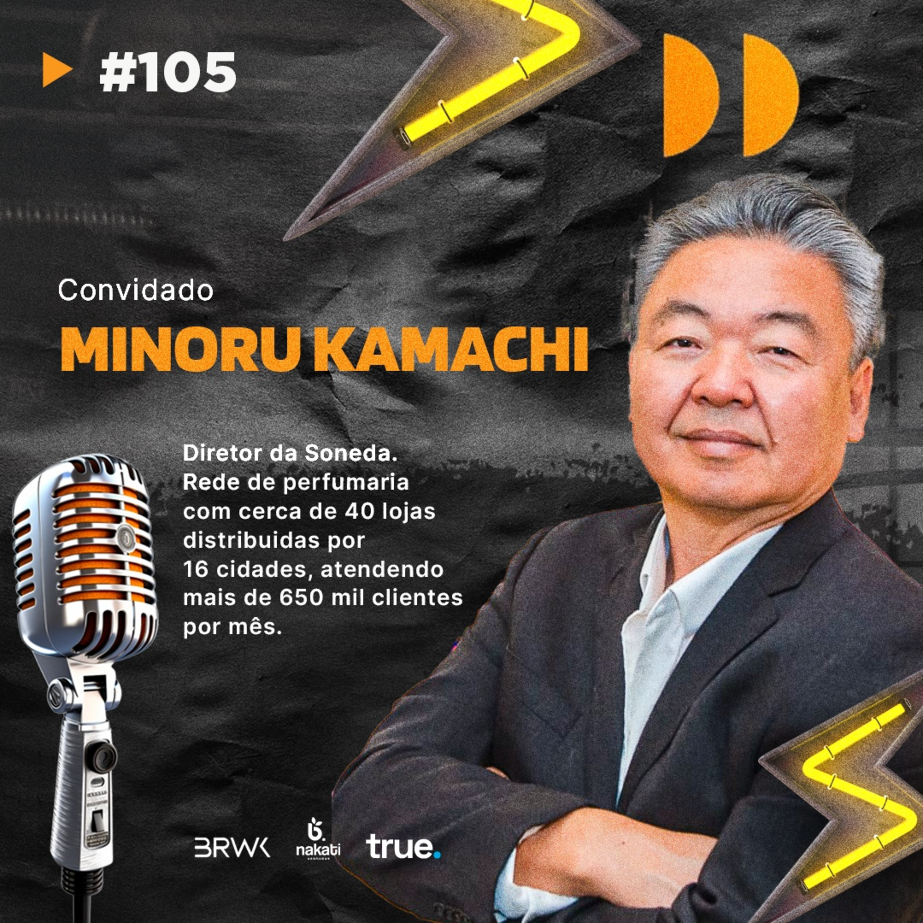 #105 - MINORU KAMACH - UMA JORNADA DE INOVAÇÃO E EXPANSÃO NO VAREJO episode artwork