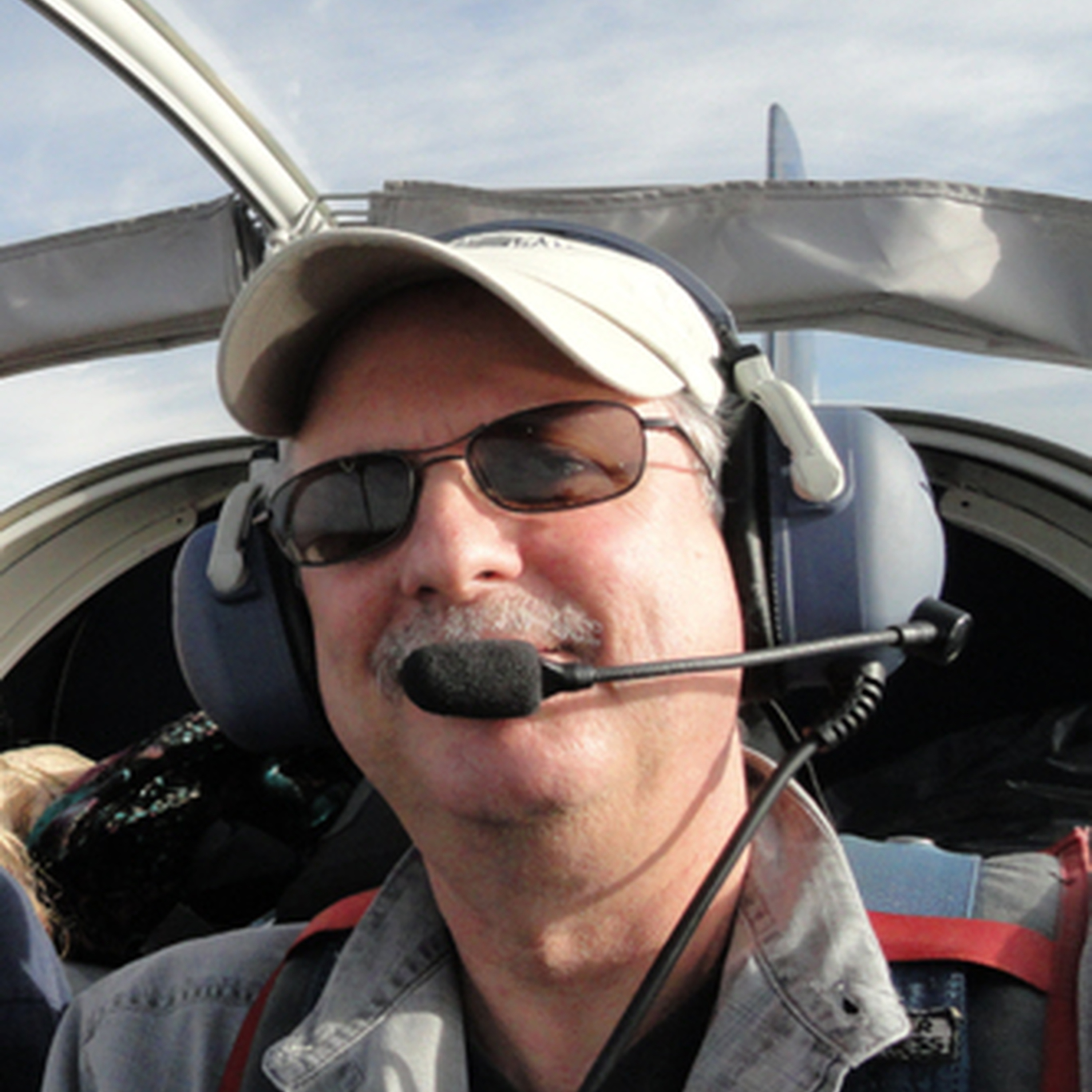 Ohio author/scribbler of fiction M.T. Bass with “Racing The Dream-Fly Low, Fly Fast, Turn Left"! episode artwork