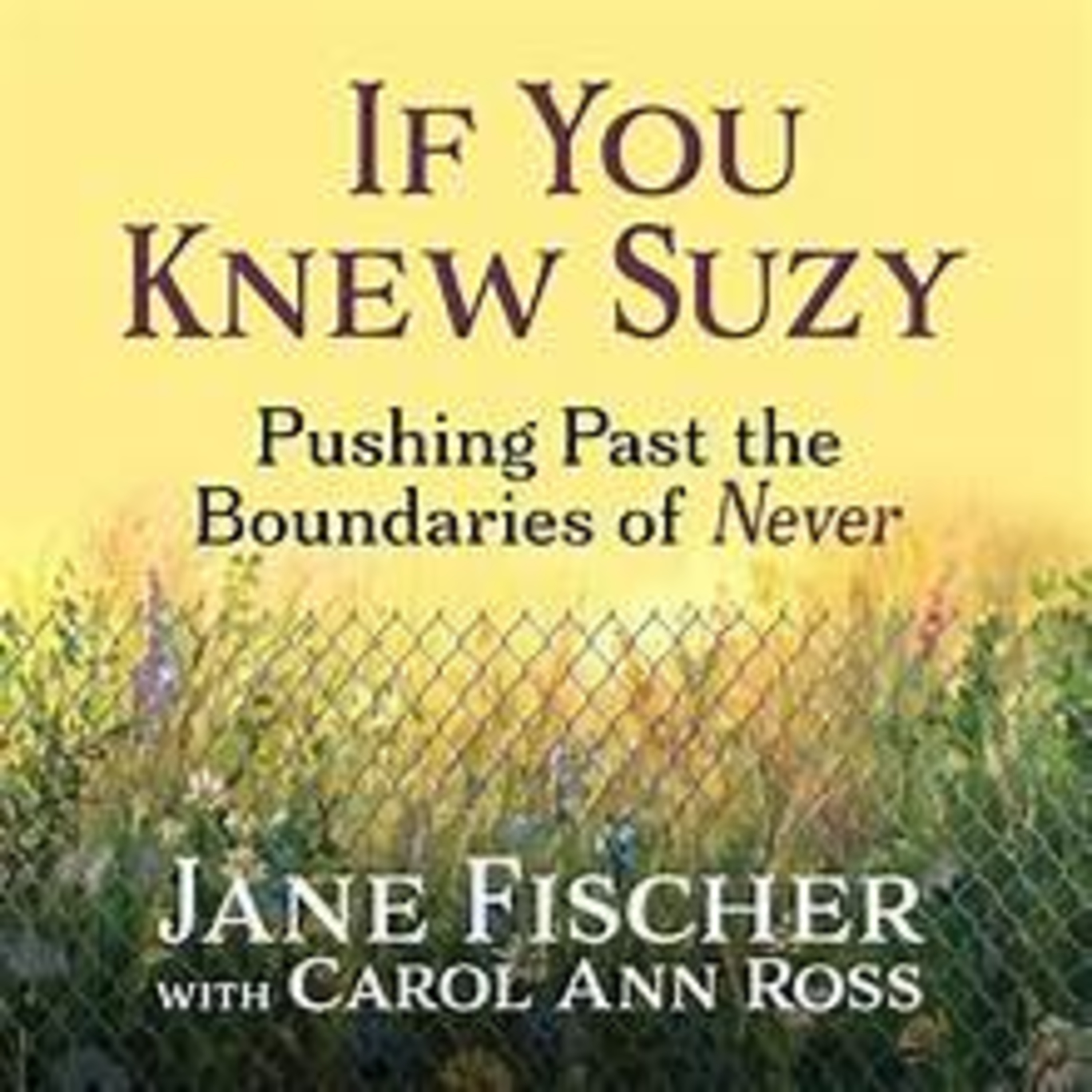 New Jersey author Jane Fischer is my very special guest with “If You Knew Suzy"! episode artwork