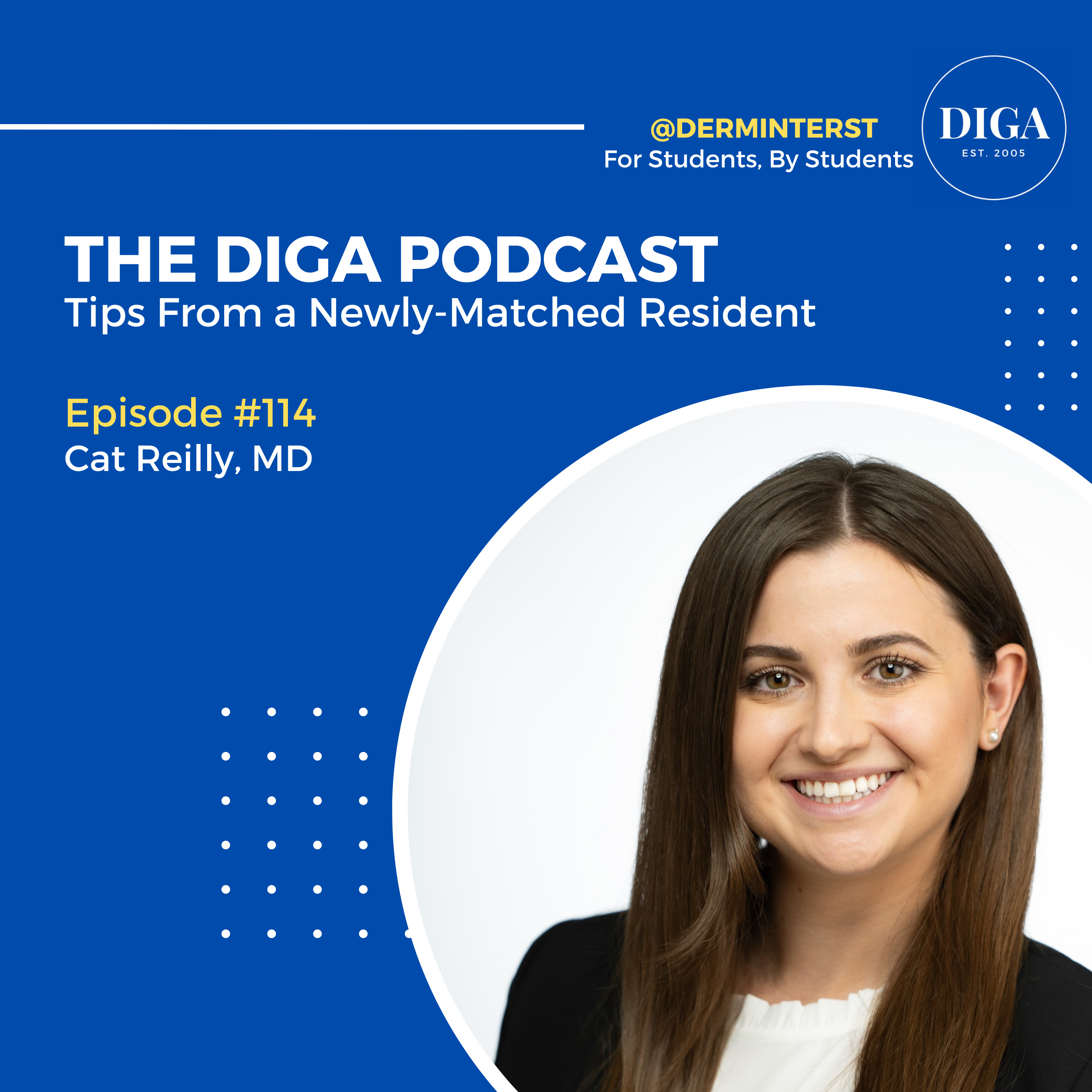 #114: Tips from a Newly-Matched Resident with Cat Reilly, MD episode artwork