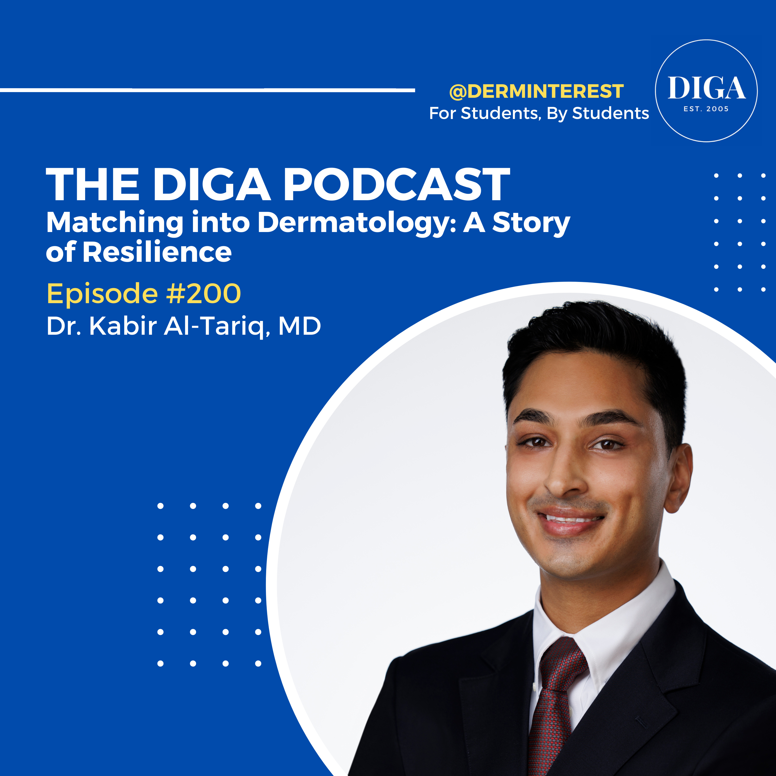 #200: Matching into Dermatology: A Story of Resilience episode artwork