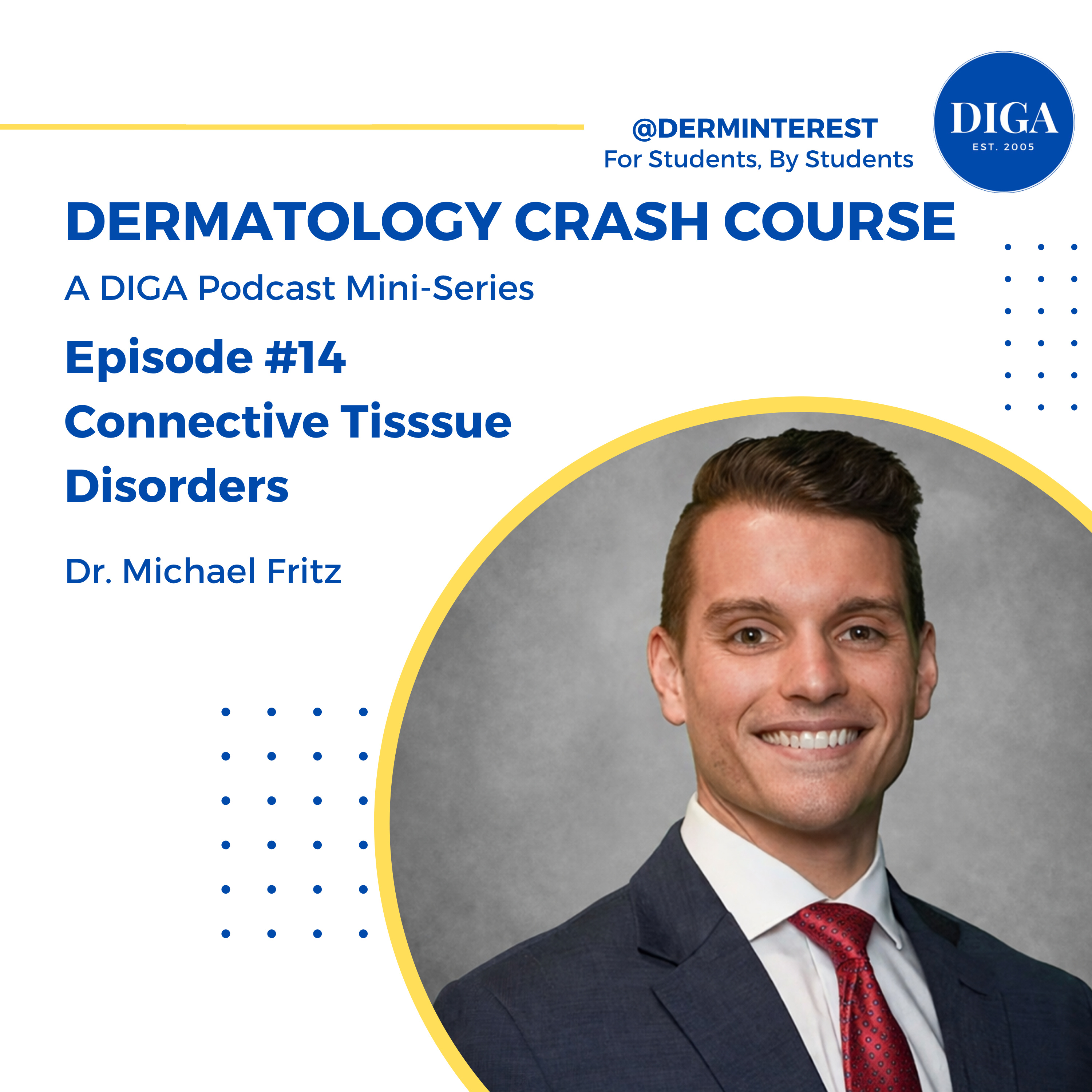 Dermatology Crash Course #14: Connective Tissue Disorders episode artwork