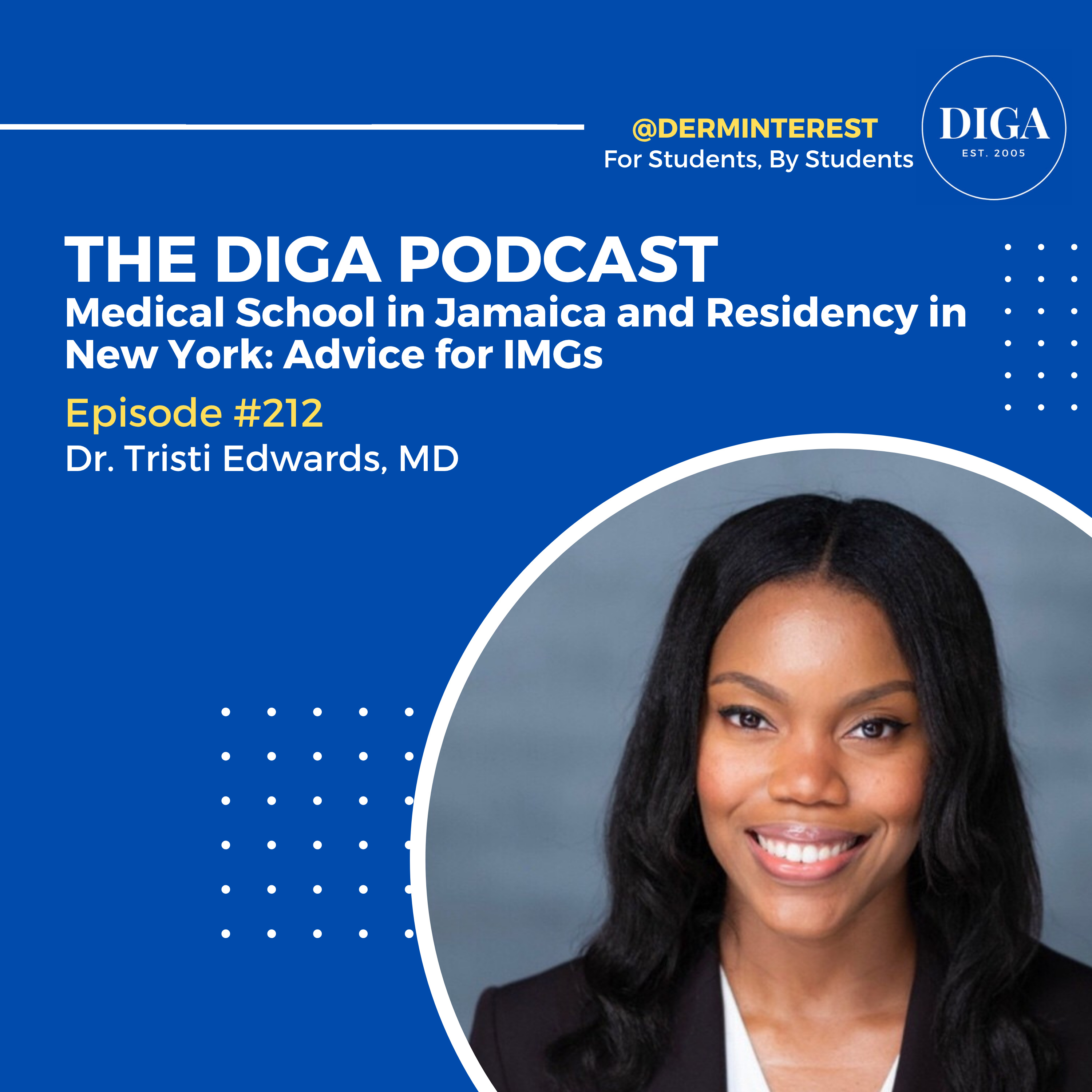 #212: Medical School in Jamaica and Residency in New York: Advice for IMGs episode artwork