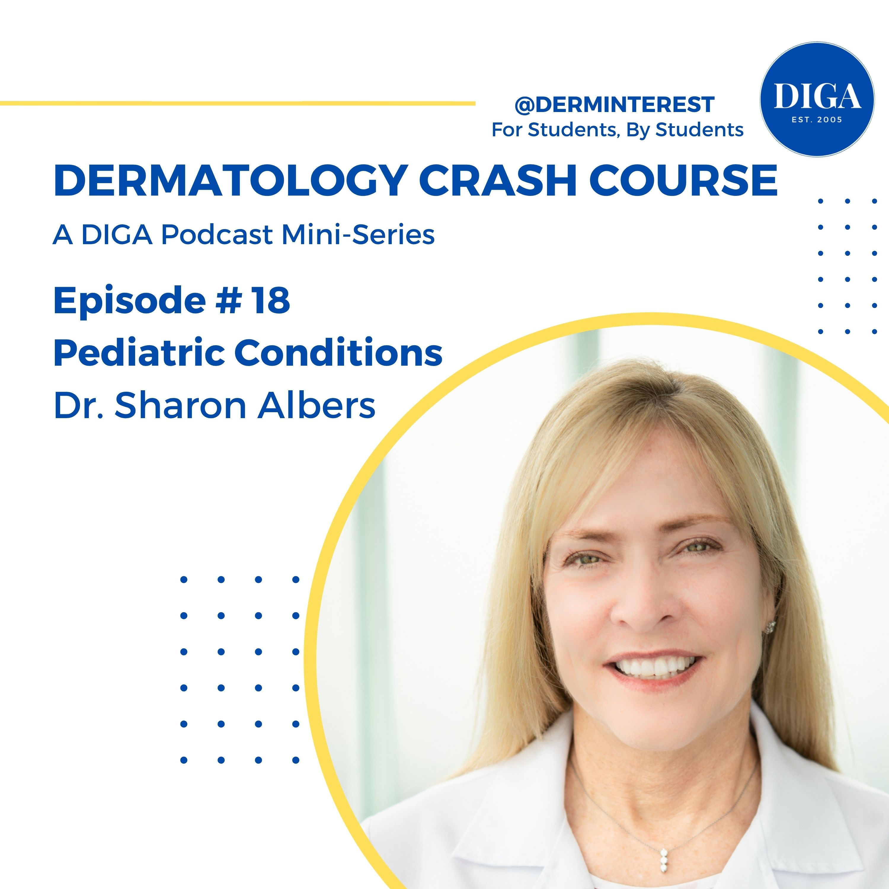 Dermatology Crash Course #18: Pediatric Conditions episode artwork