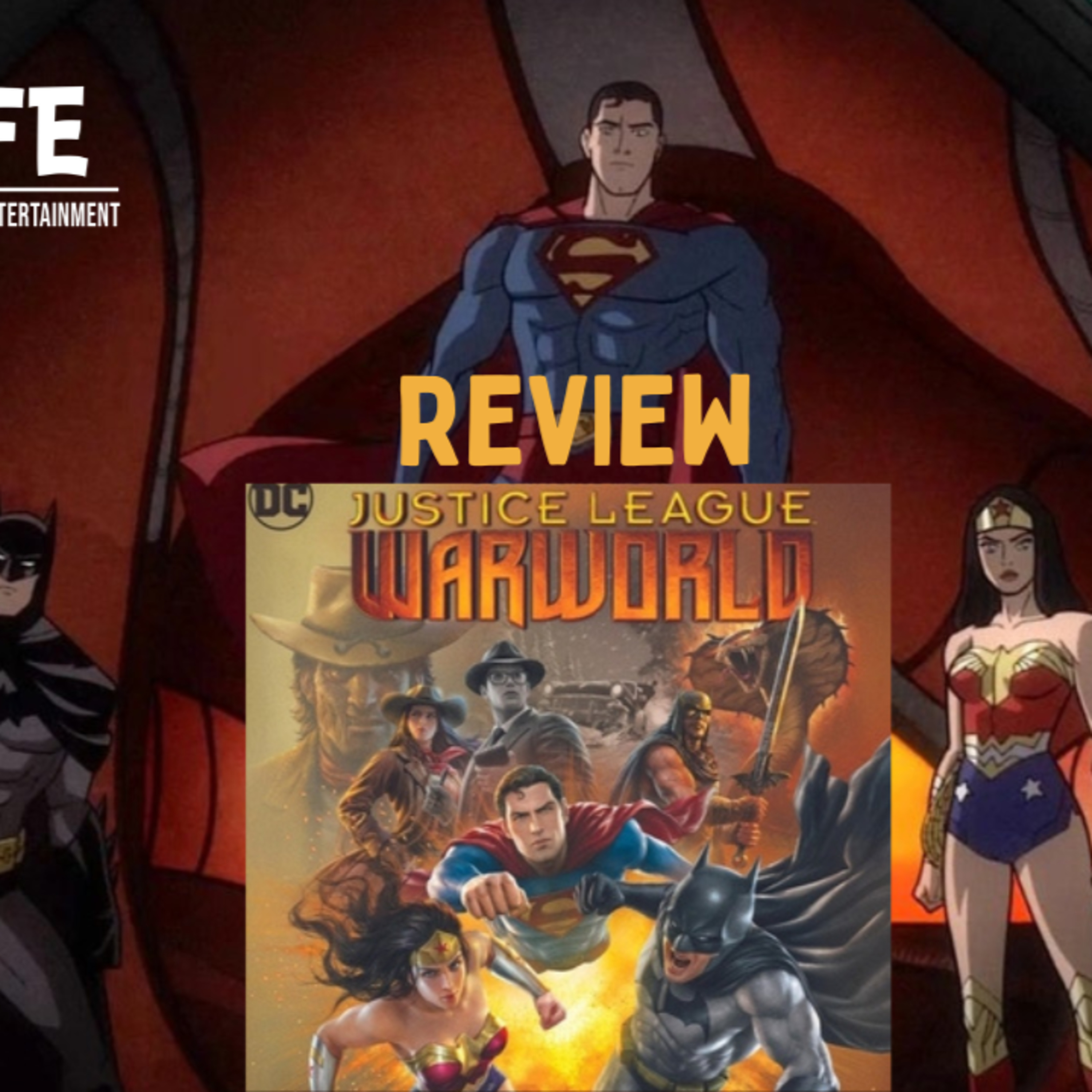 Episode 505: Justice League Warworld Review Episodio 505: Liga de la Justicia Warworld Reseña