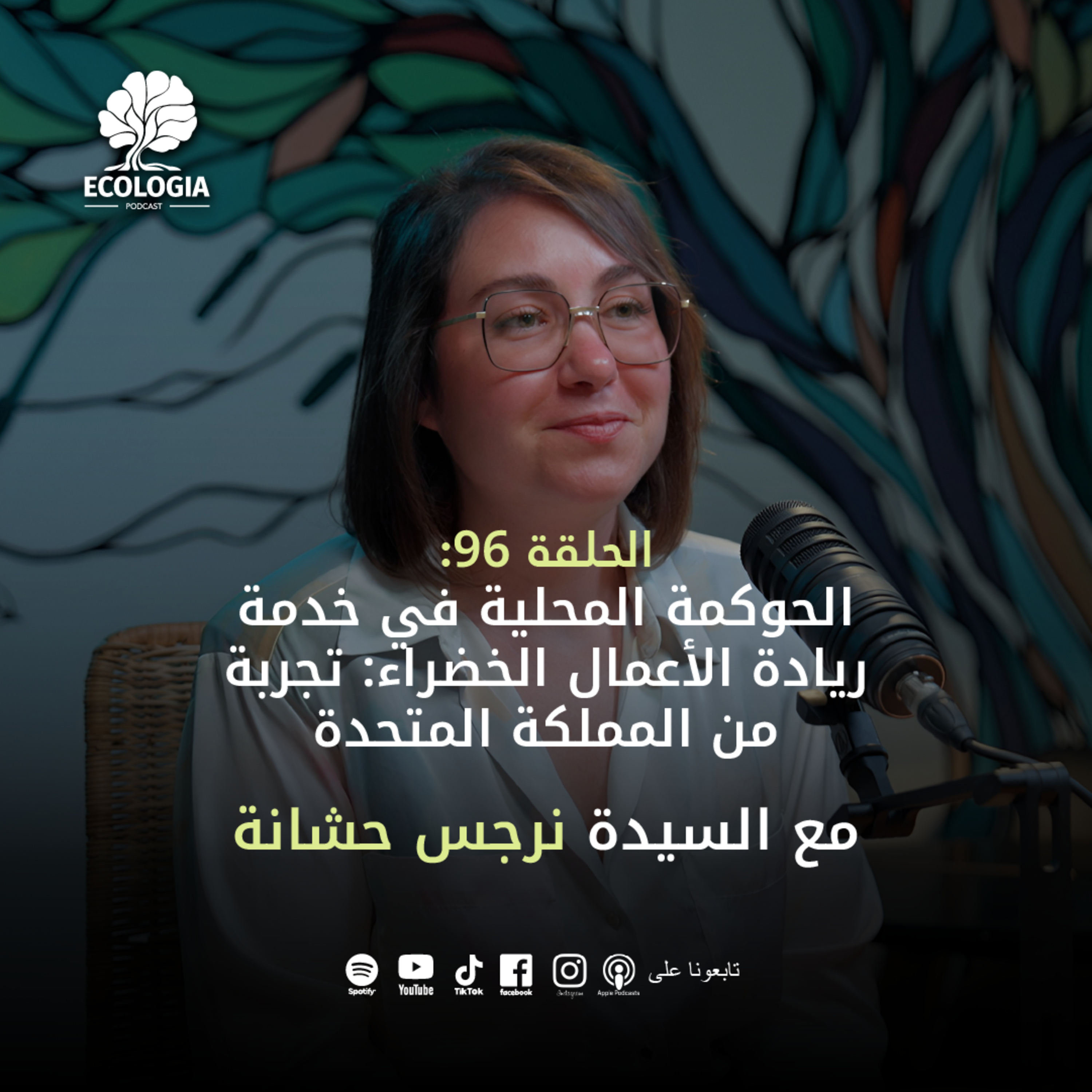 Ecologia Ep 96 - How Local Governance Supports Green Entrepreneurship: A UK experience | With Narjess Hachena episode artwork