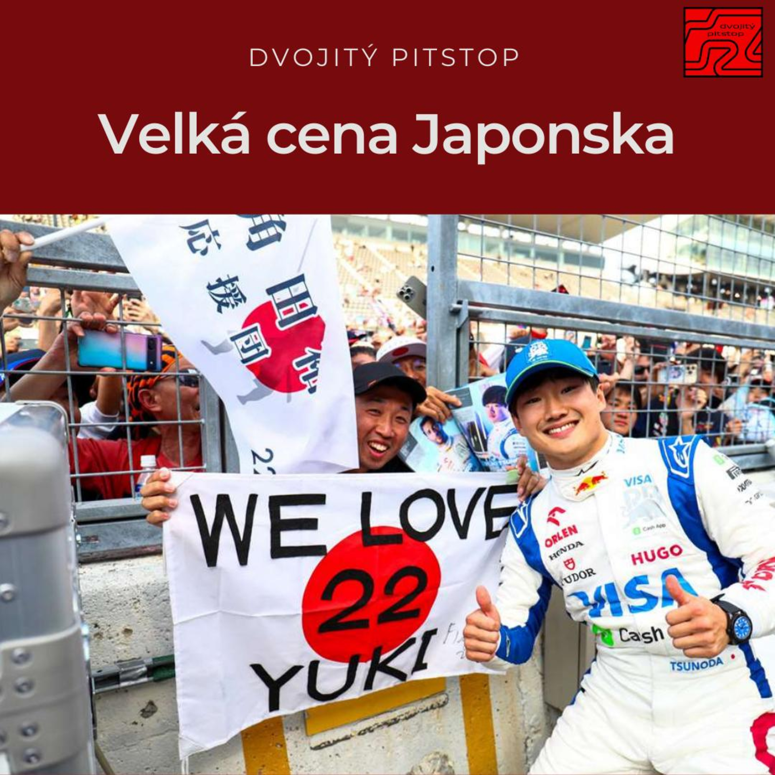 Domácí hrdina Tsunoda, zaříkávač pneumatik Leclerc a pomsta Verstappena episode artwork