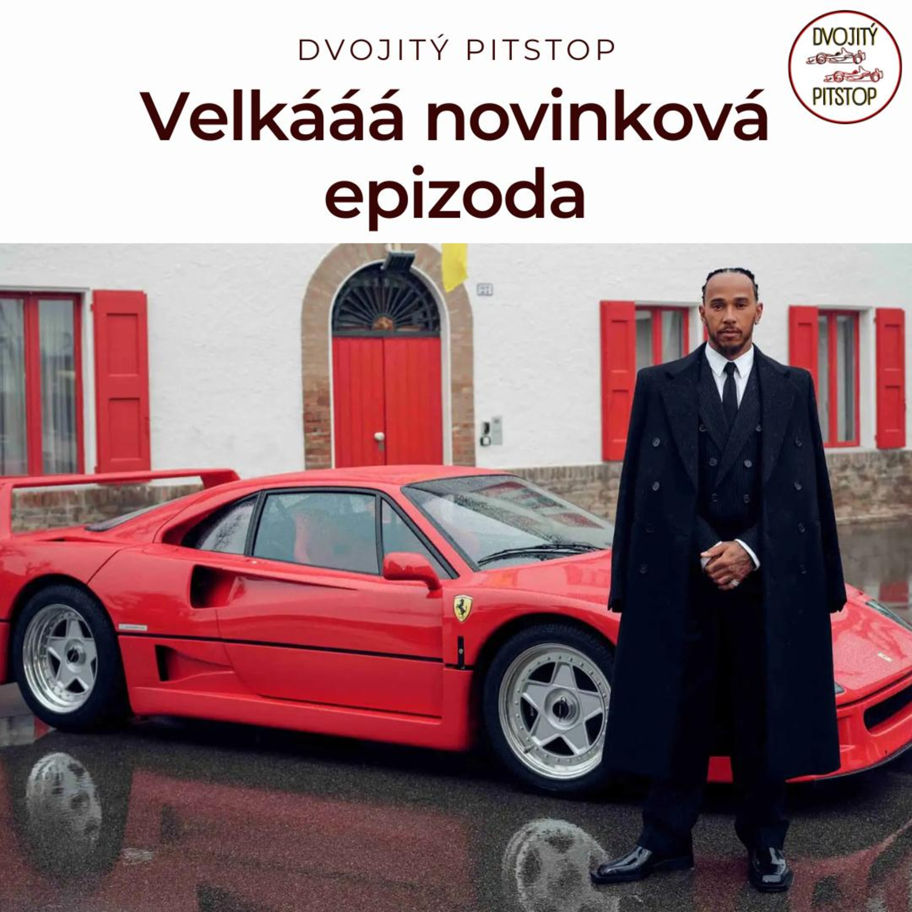 Představení Hamiltona ve Ferrari, cirkus FIA a NOVINKY v podcastu episode artwork