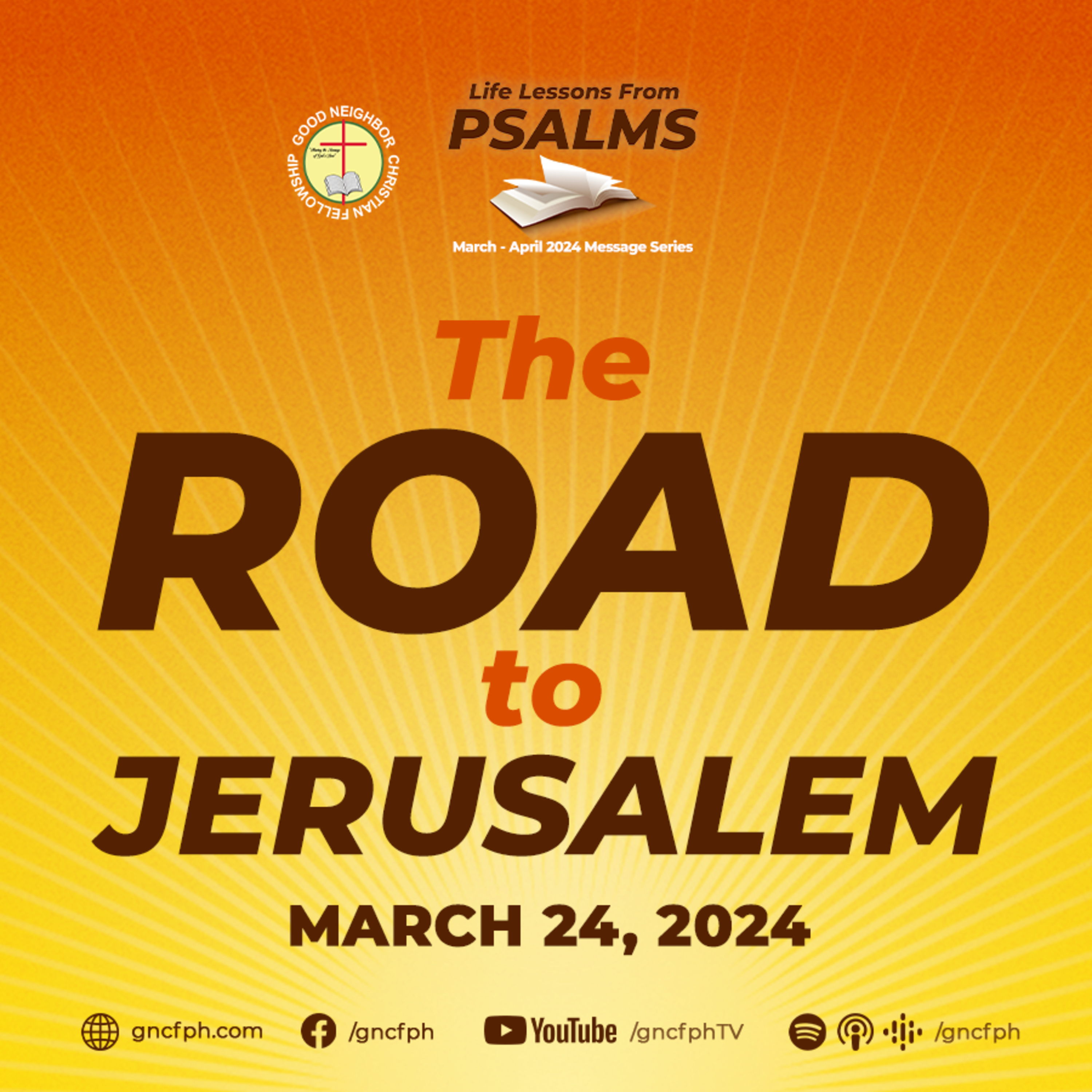 The Road to Jerusalem | Pastor Armando Santos