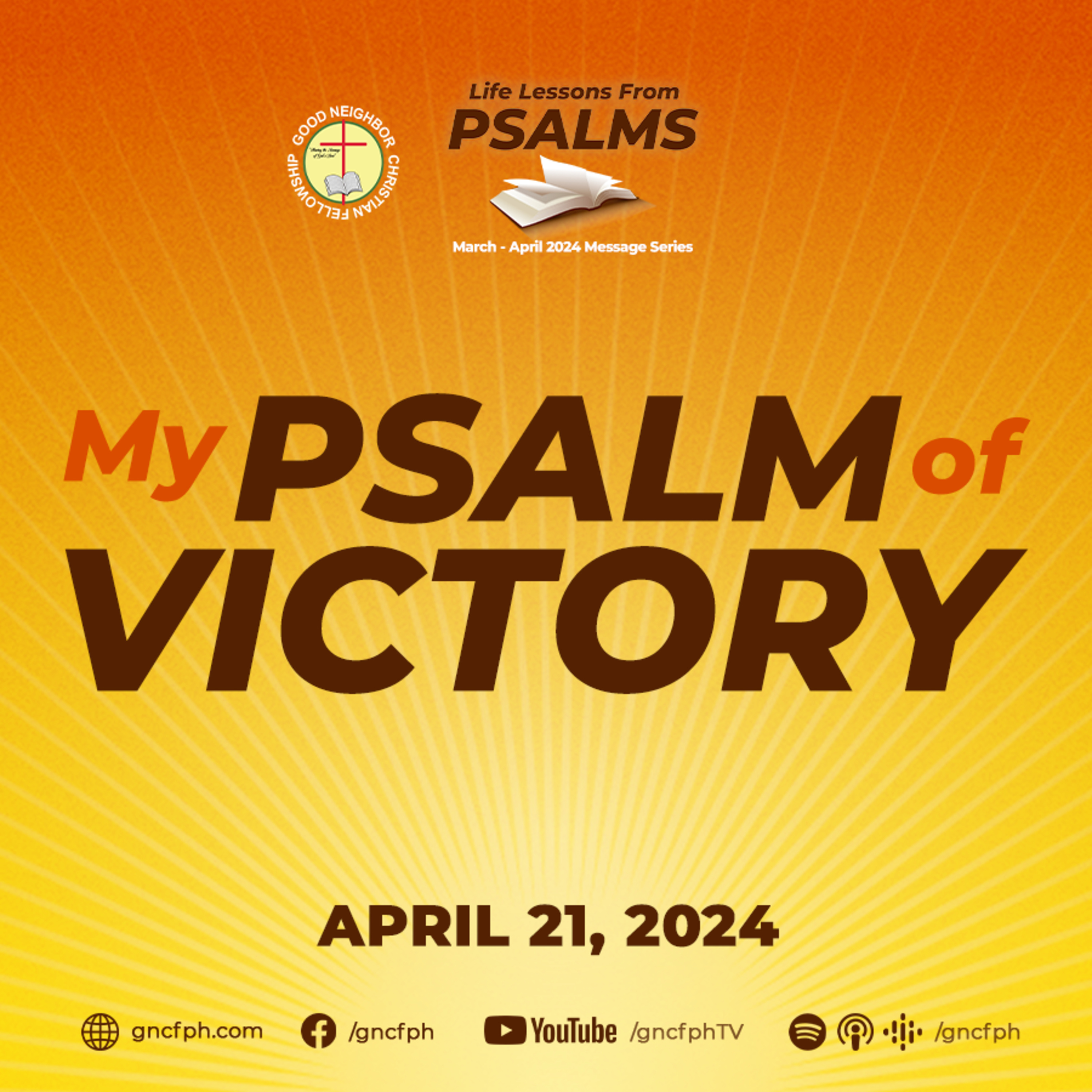 My Psalm of Victory | Pastor Ted M. Ribo, DMin.