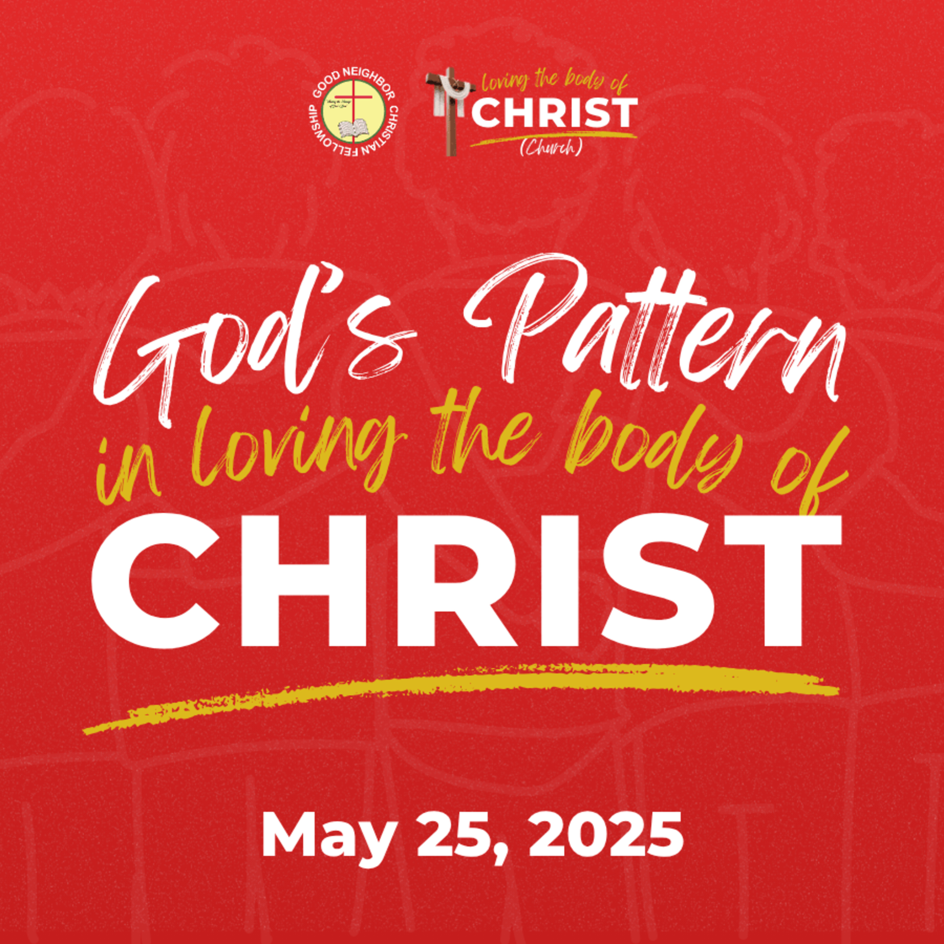 God’s Pattern In Loving The Body Of Christ. | Rev. Ted M. Ribo, DMin.